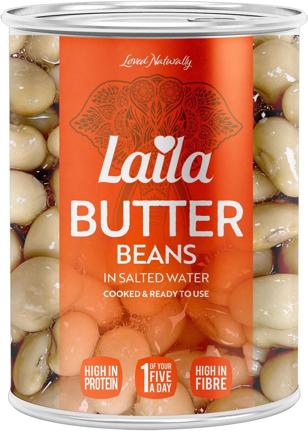 Laila Canned Butter Beans 400 g