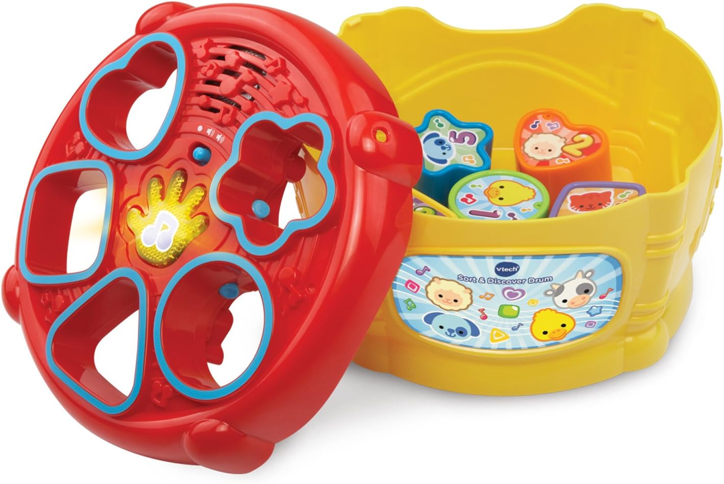 VTech Sort and Discover Drum - Musical Learning Toy for Toddlers 12 Months+ 2