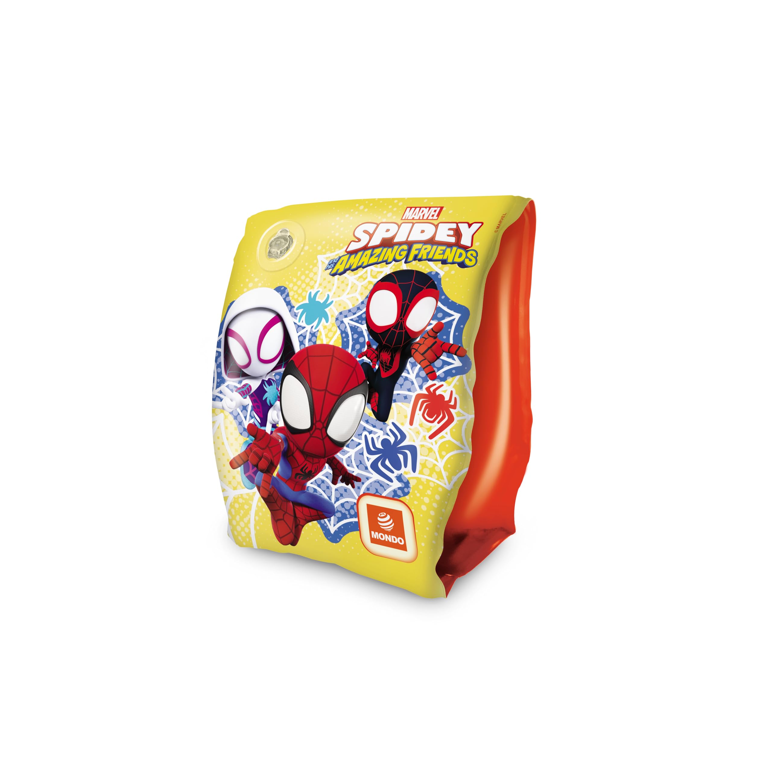 Mondo Spidey and Friends Inflatable Armbands | Dual Air Chambers | Ages 3+ | Multicoloured 1