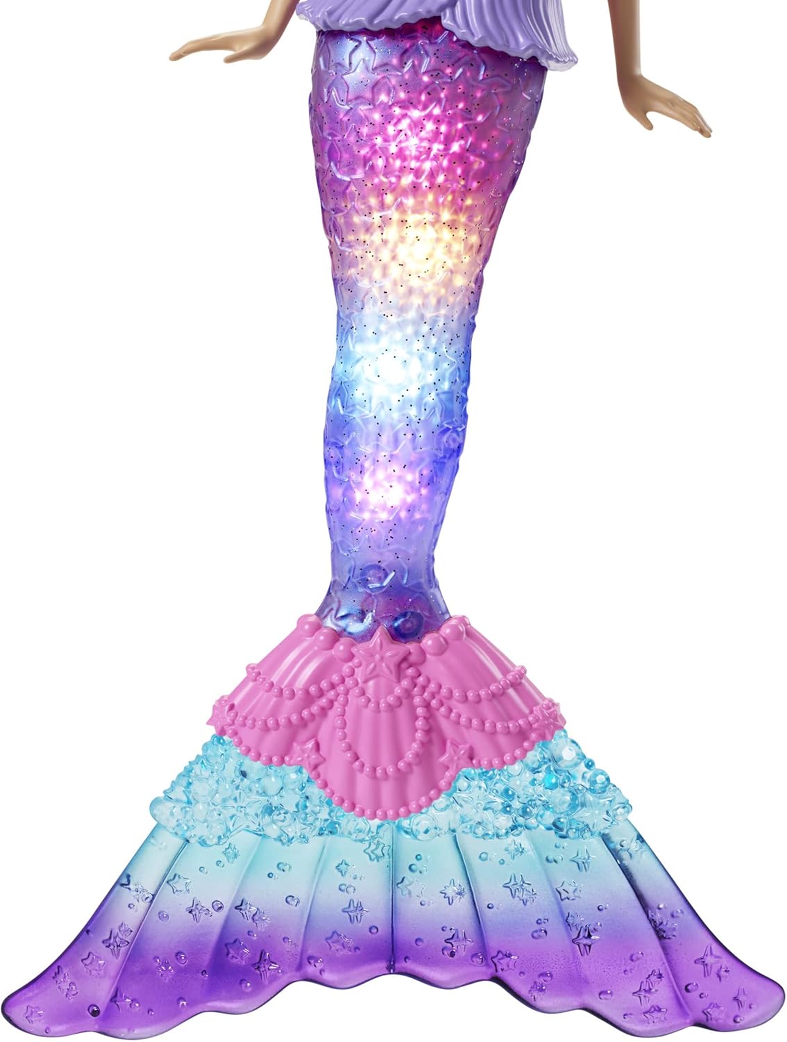 Barbie Dreamtopia Twinkle Lights Mermaid Doll - Light-Up Feature, Ages 3 to 9 2