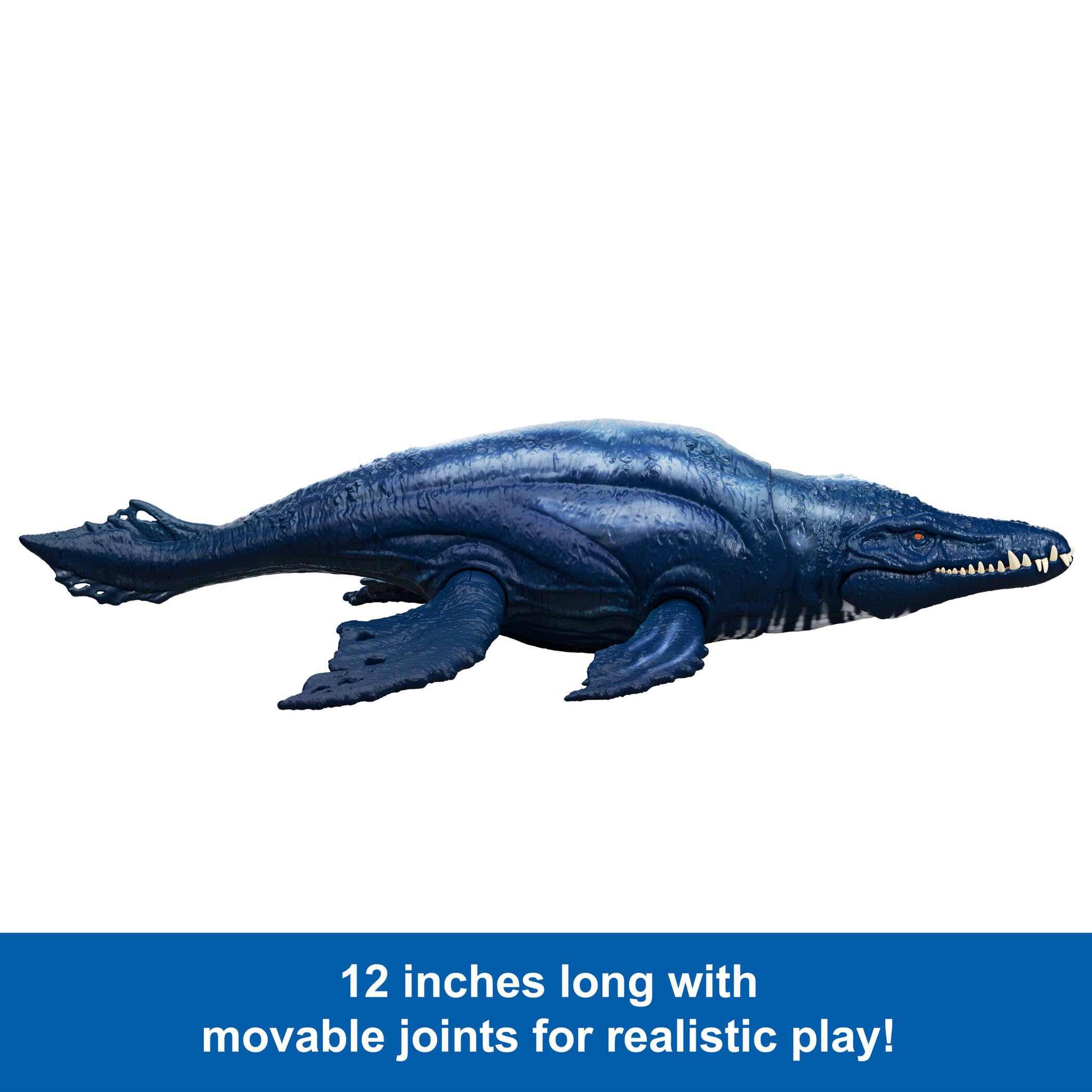 Mattel Jurassic World Wild Roar Brachauchenius Dinosaur Action Figure Toy - 12.4 Inch, Ages 4+ 3
