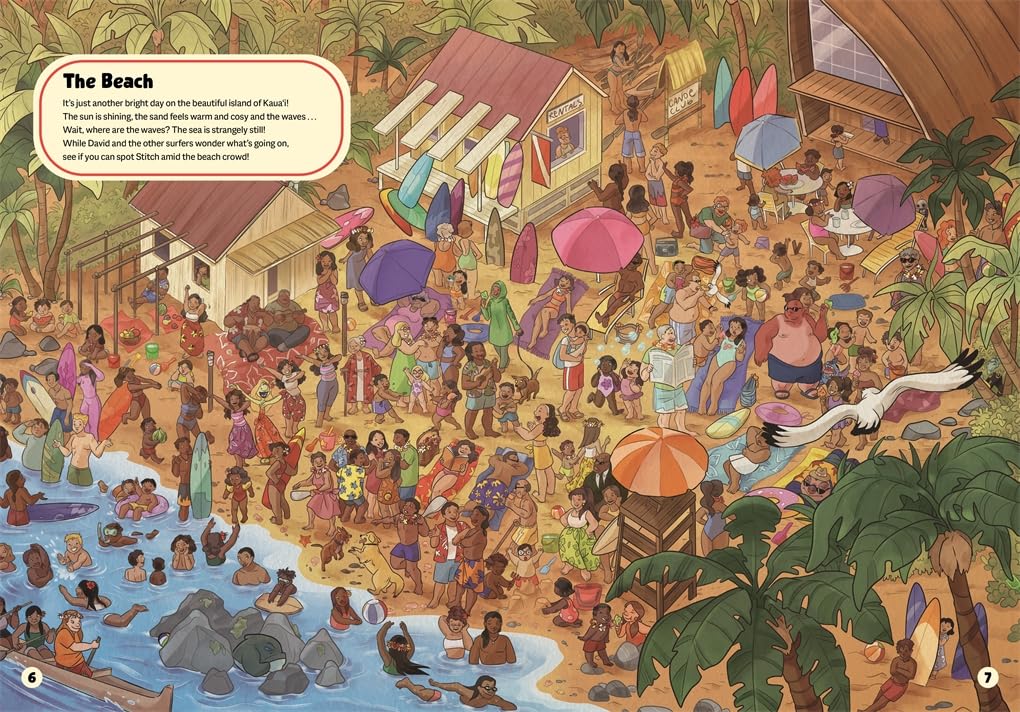 Studio Press Where's Stitch?: A Disney Search-and-Find Activity Book | Paperback | English 2