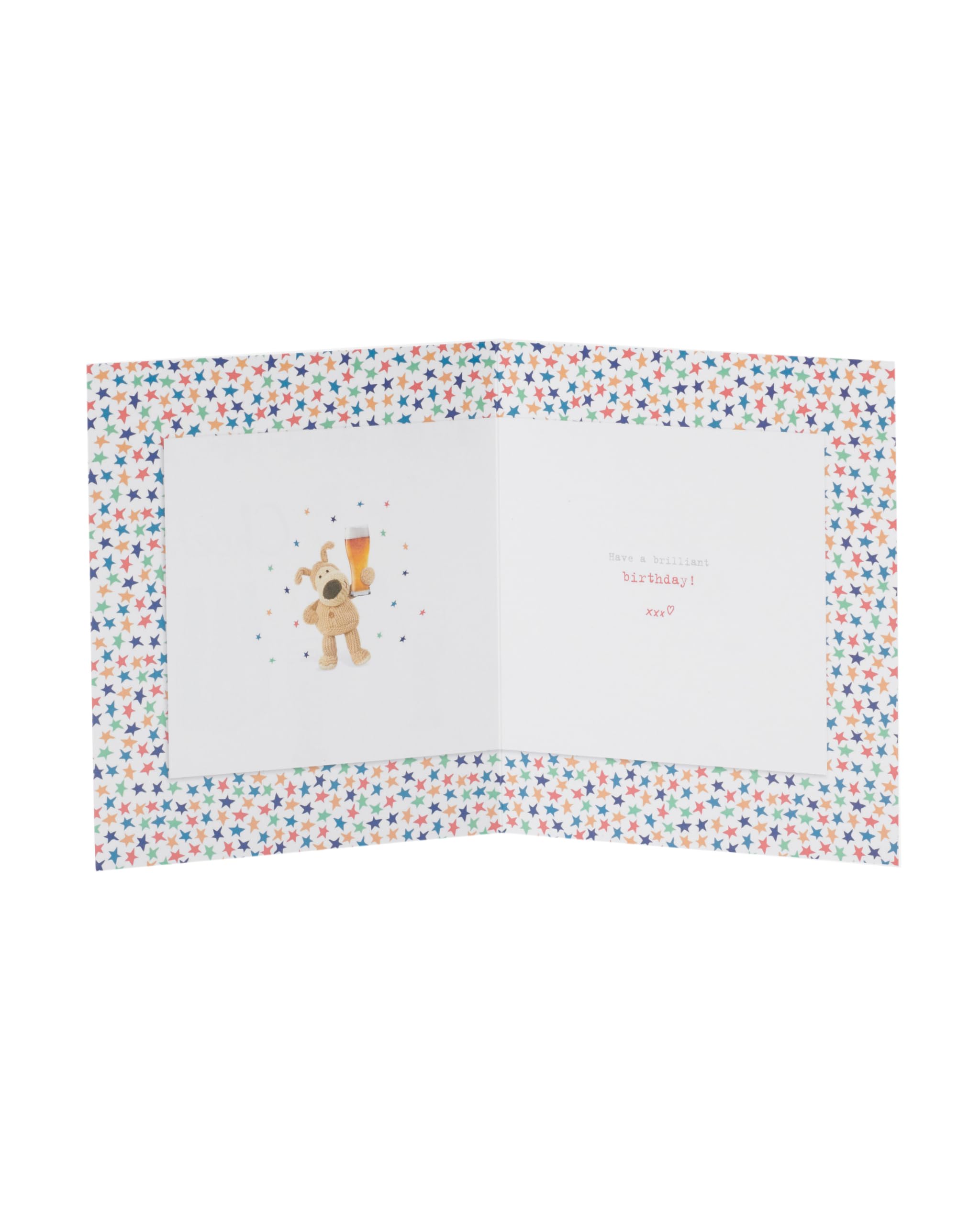 Boofle Birthday Card for Brother-in-Law with Gold Foil Detailing | 165 x 190 mm 2