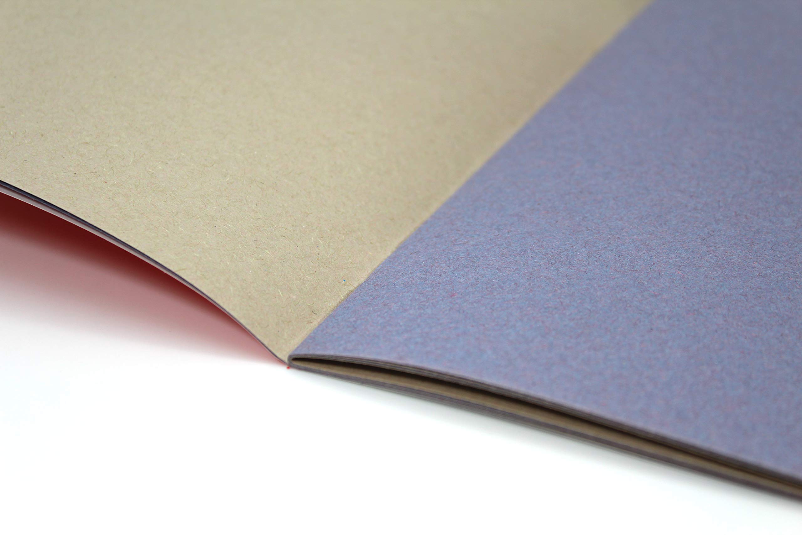 Silvine A4+ Classic Scrapbook - 24 Pages of 120gsm Sugar Paper | Red Cover | 377 x 251mm 4