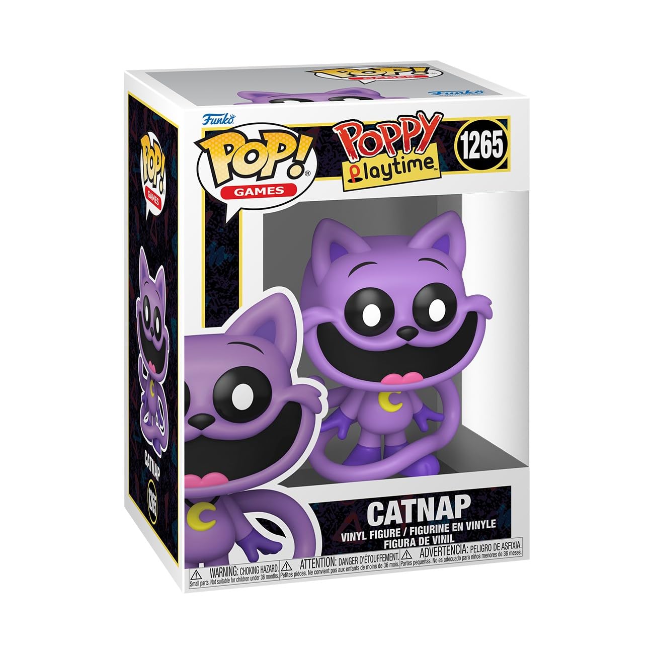 Funko Pop! Games: Poppy Playtime Catnap Vinyl Figure | 3.75 in | Model 93516 1