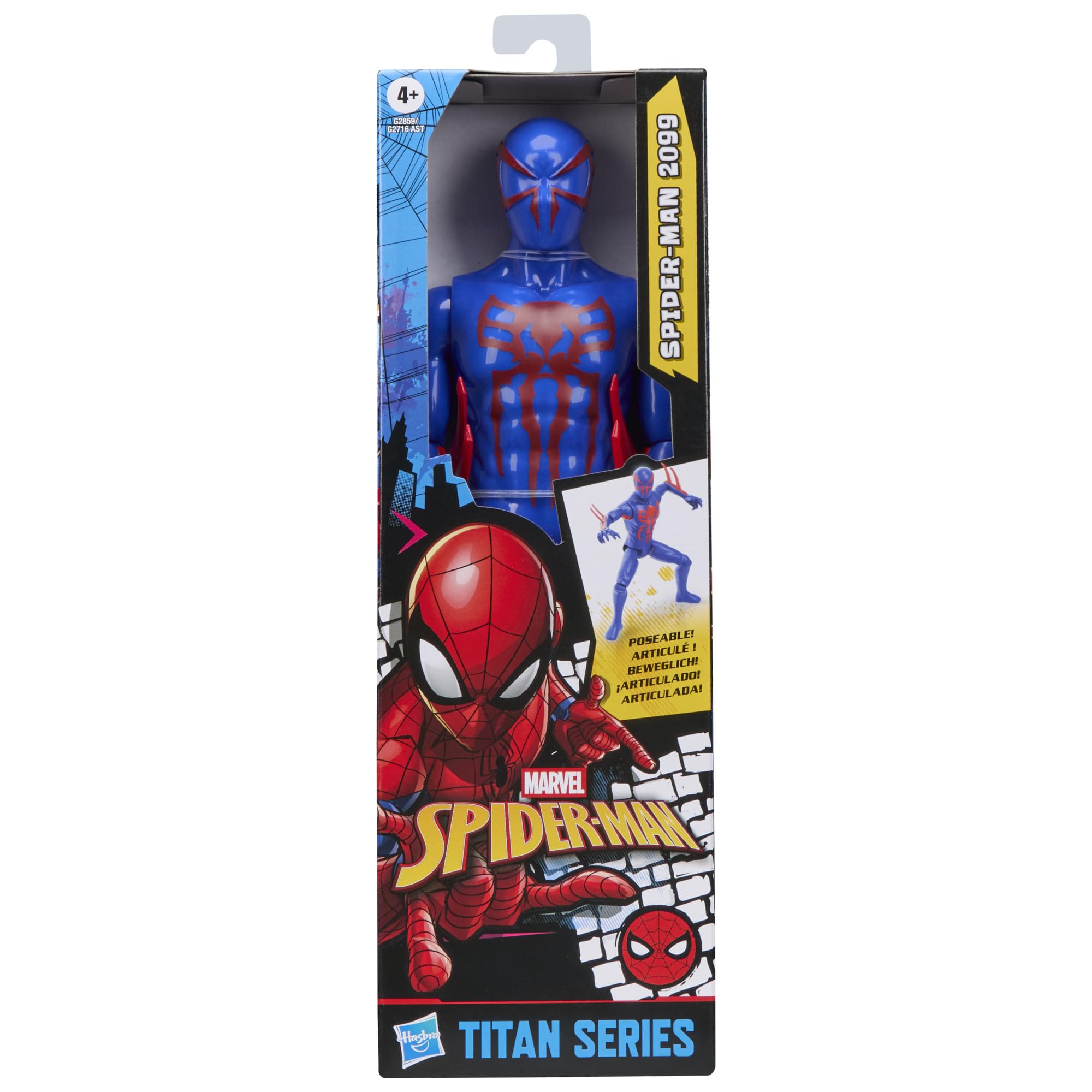 Spider-Man Spider-Man 2099 Action Figure - 12 Inch Scale, 11 Points of Articulation, Ages 4+ 7