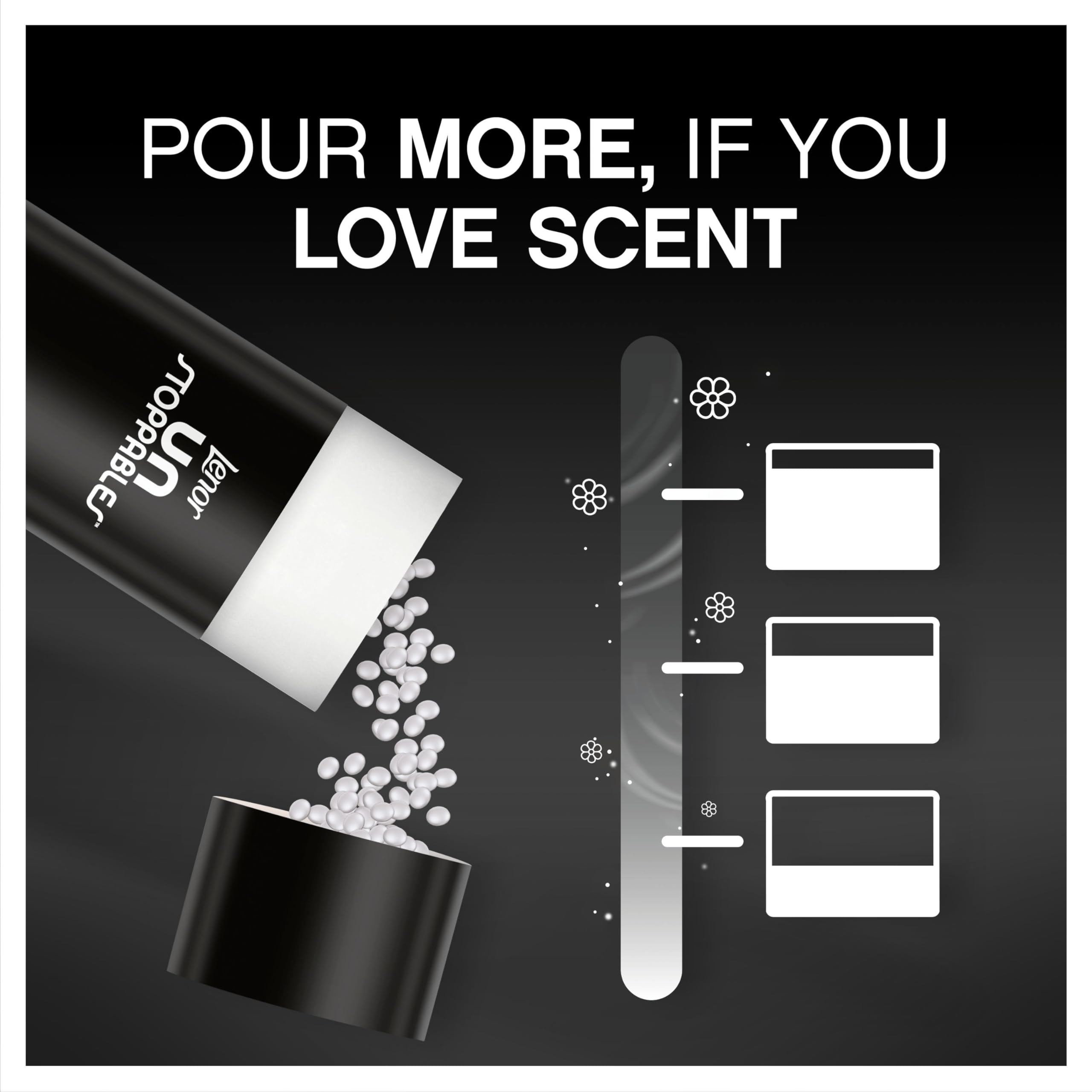 Lenor Unstoppables In-Wash Scent Booster (6x176g) - Fresh Citrus & Floral Fragrance