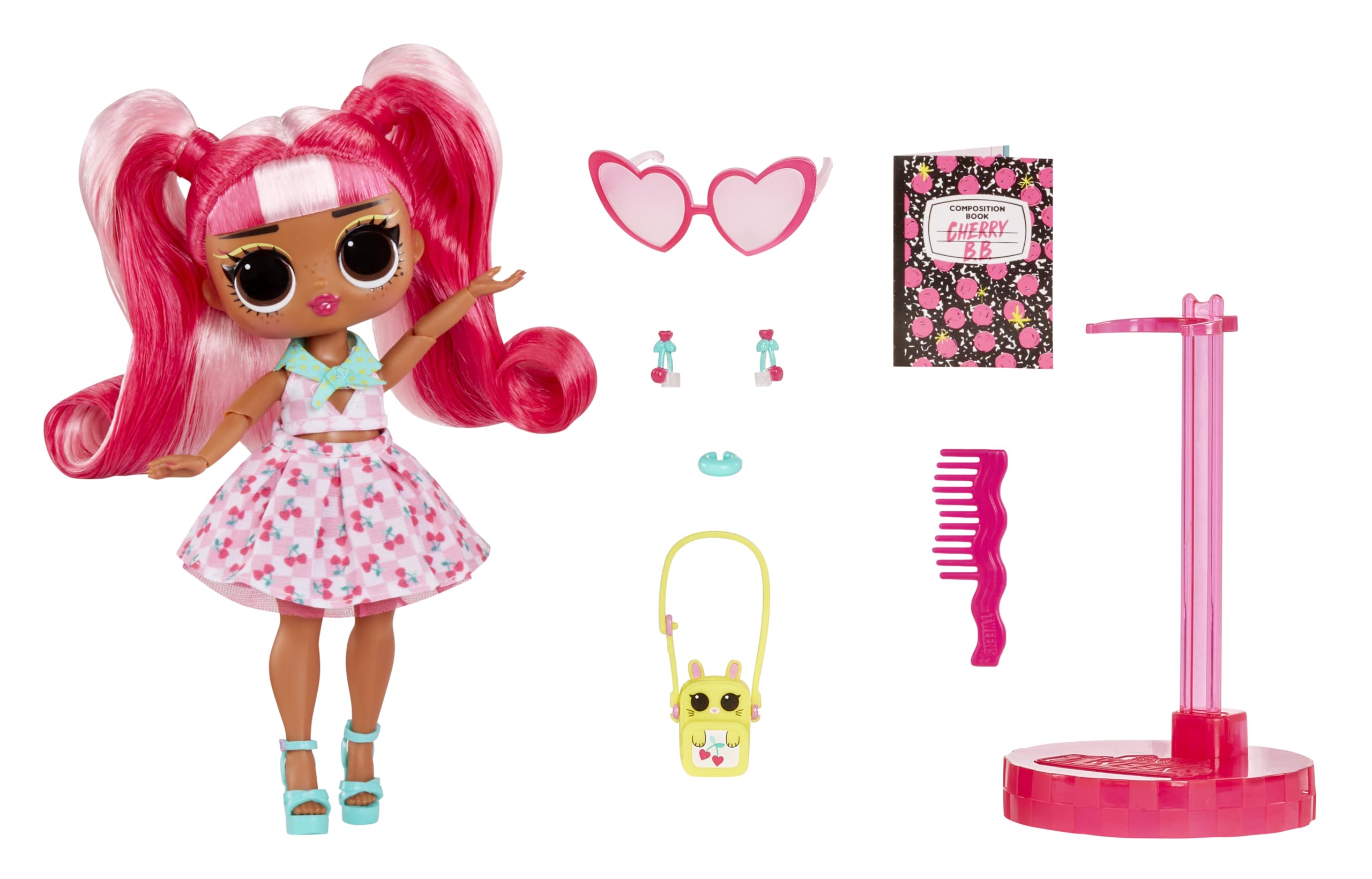 L.O.L. Surprise! Tweens Core Doll - Cherry B.B. - Articulated Fashion Doll with Outfit, Accessories & Journal - 4 to Collect 1