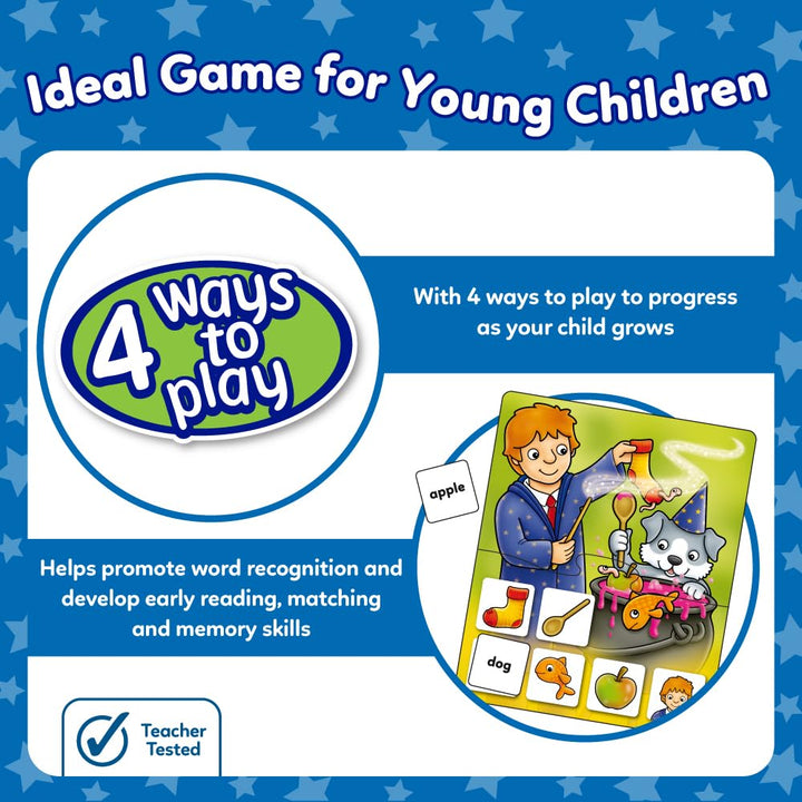 Orchard Toys Word Wizards Spelling Game - Educational Card Game for Kids
