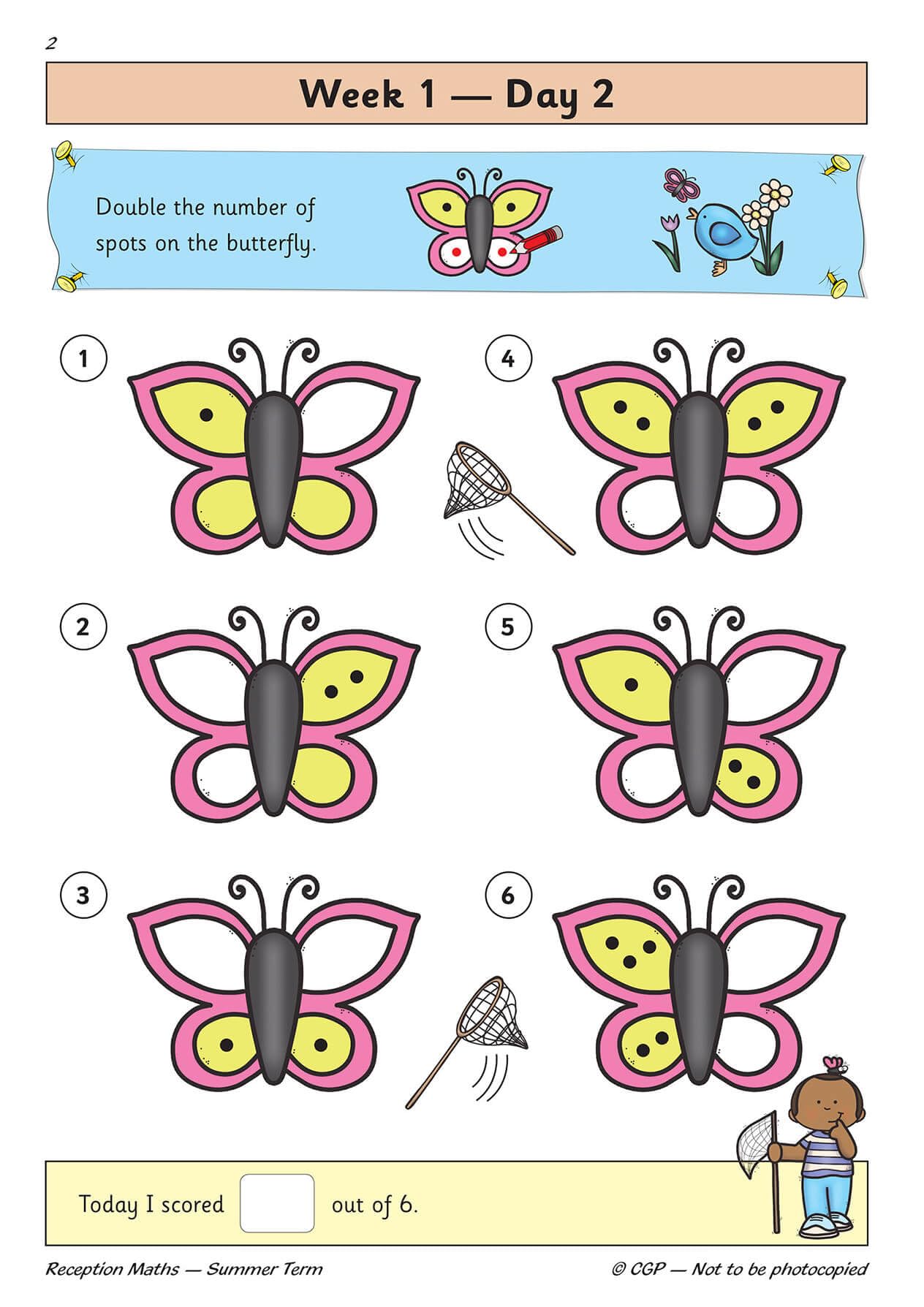 CGP Reception Maths Daily Practice Book - Summer Term | Ages 4-5 | Paperback 3