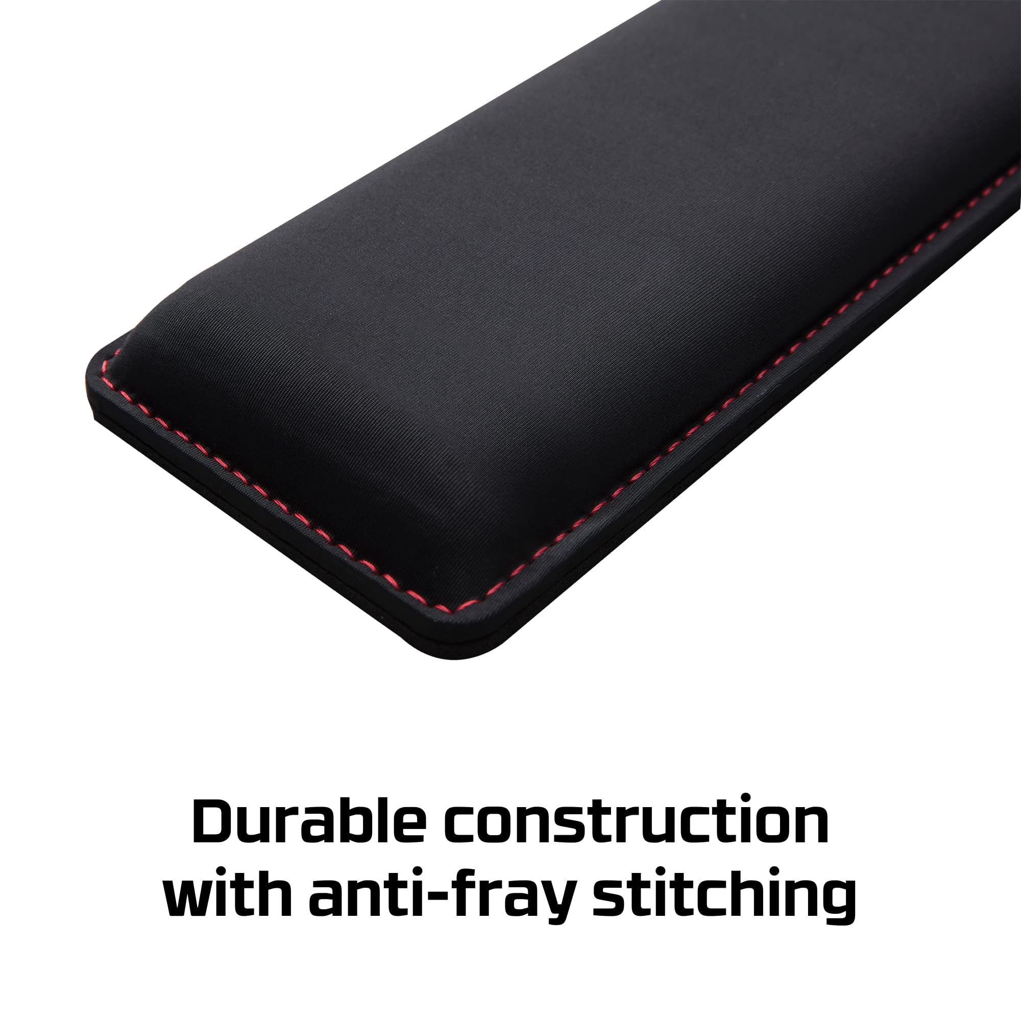 HyperX 4Z7X1AA Wrist Rest for Tenkeyless Keyboards | Cooling Gel Memory Foam | Anti-Slip 5