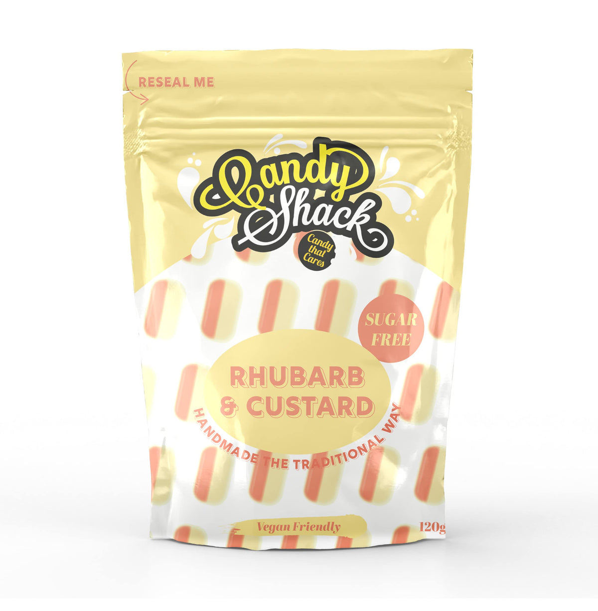 Gudz Sugar Free Rhubarb and Custard Liquorice - 120g