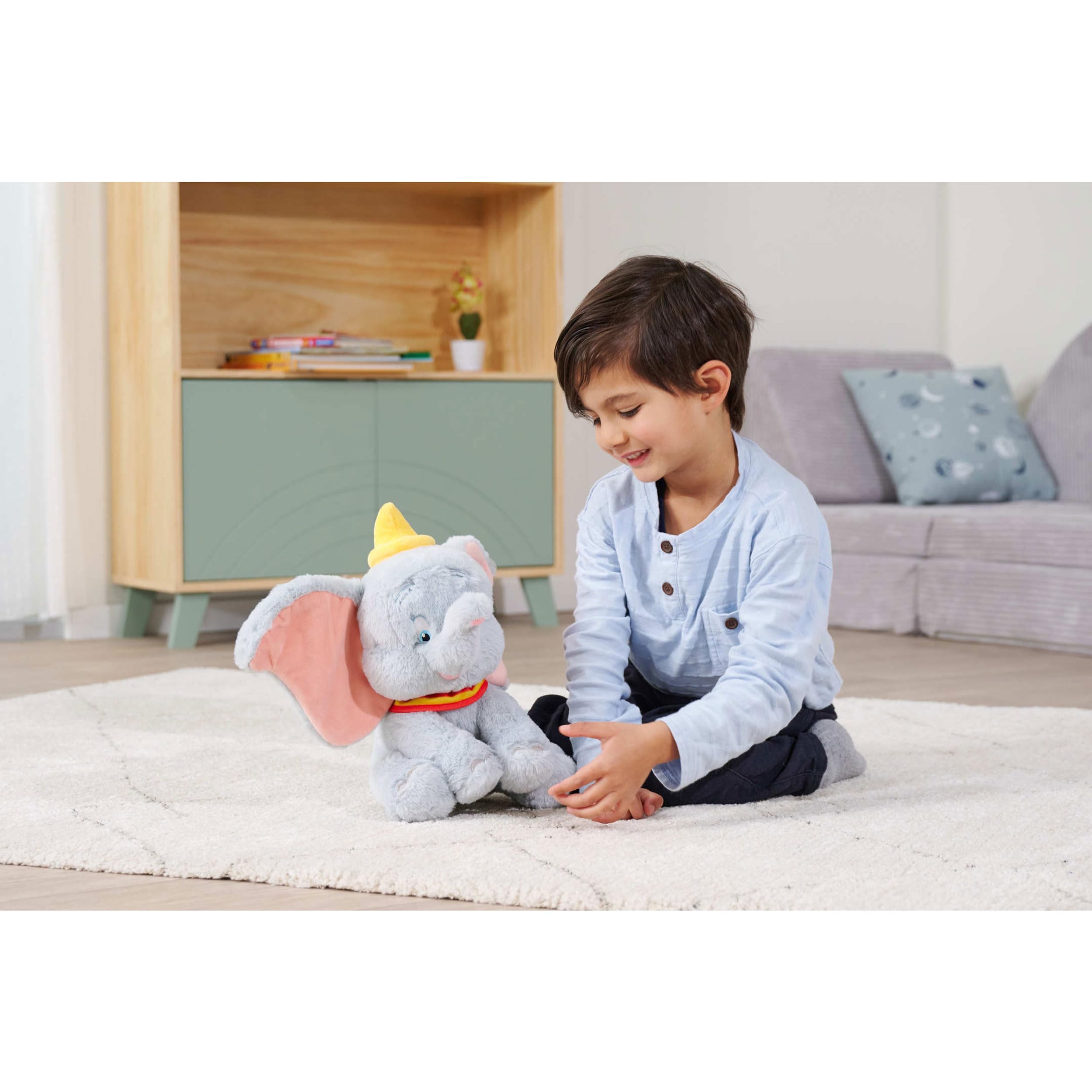 Simba Disney Dumbo 25cm Plush Toy - Soft Stuffed Animal for Kids 2