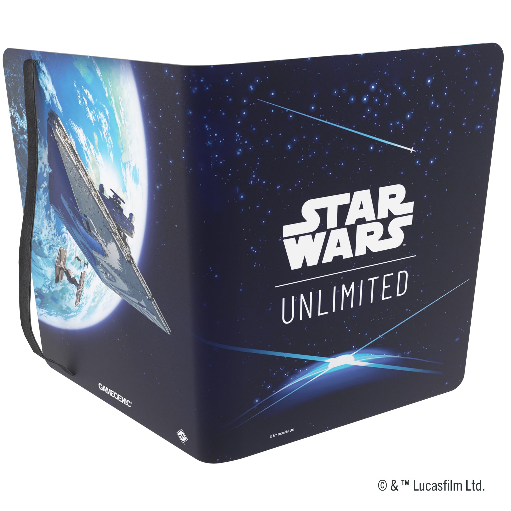 Gamegenic Star Wars: Unlimited 18-Pocket Album - Blue | Holds 360 Double-Sleeved Cards