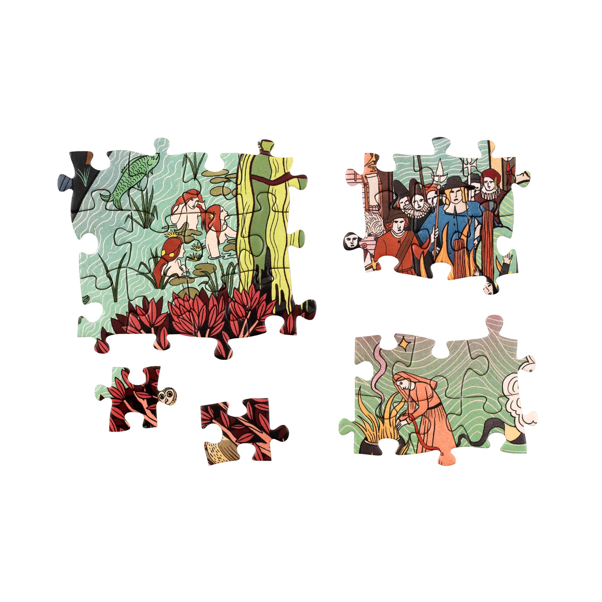 Laurence King The World of Witches Jigsaw Puzzle - 1000 Pieces | 19 x 27 Inches 3