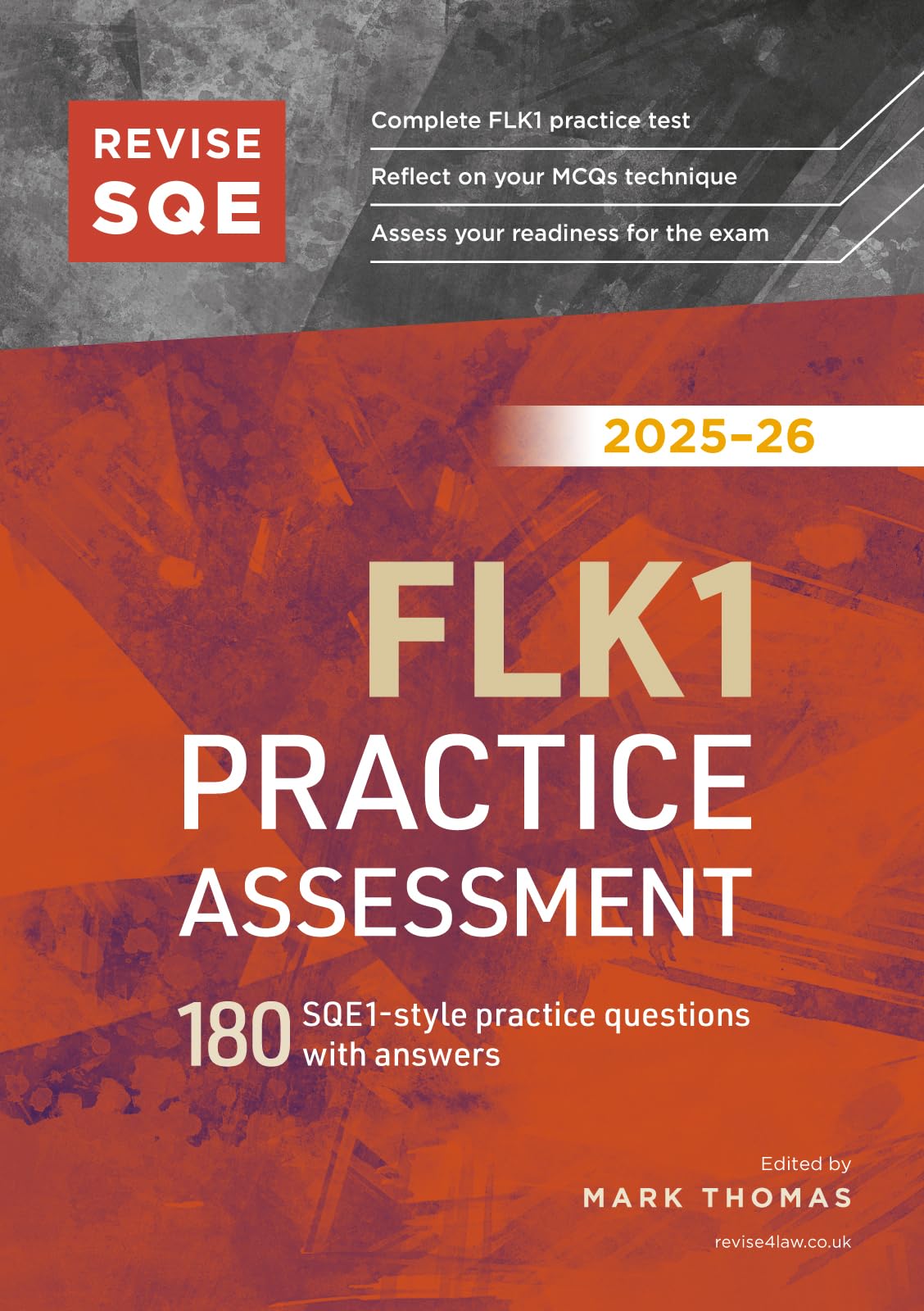 Revise SQE - Revise SQE FLK1 Practice Assessment 2025/26 | 180 SQE1-style Questions | Paperback 1