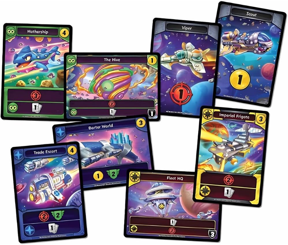 Wise Wizard Games Star Realms Academy Trading Cards - Core Set Starter Deck (SR-ACD01)