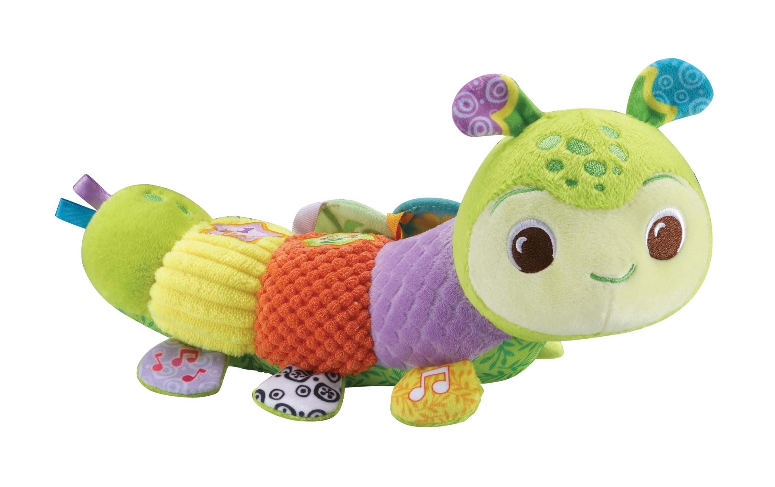 VTech Snugglepillar Sensory Caterpillar Toy - 7 Textures & Educational Lights for 3M+ 1