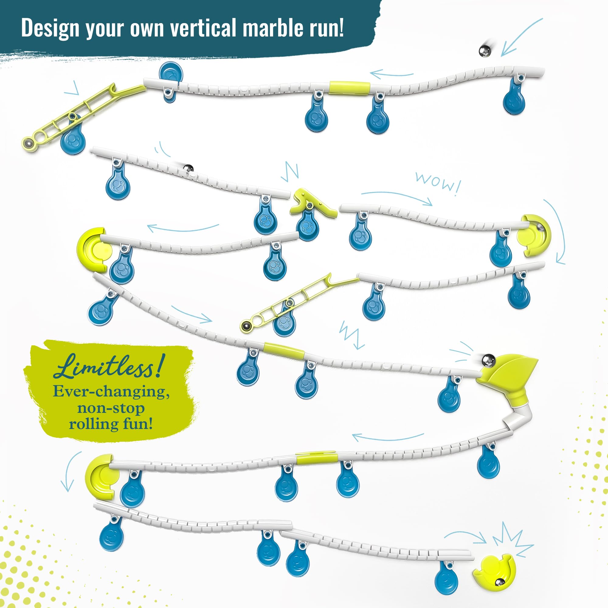 Thames & Kosmos Gecko Run Deluxe Marble Run Kit 2