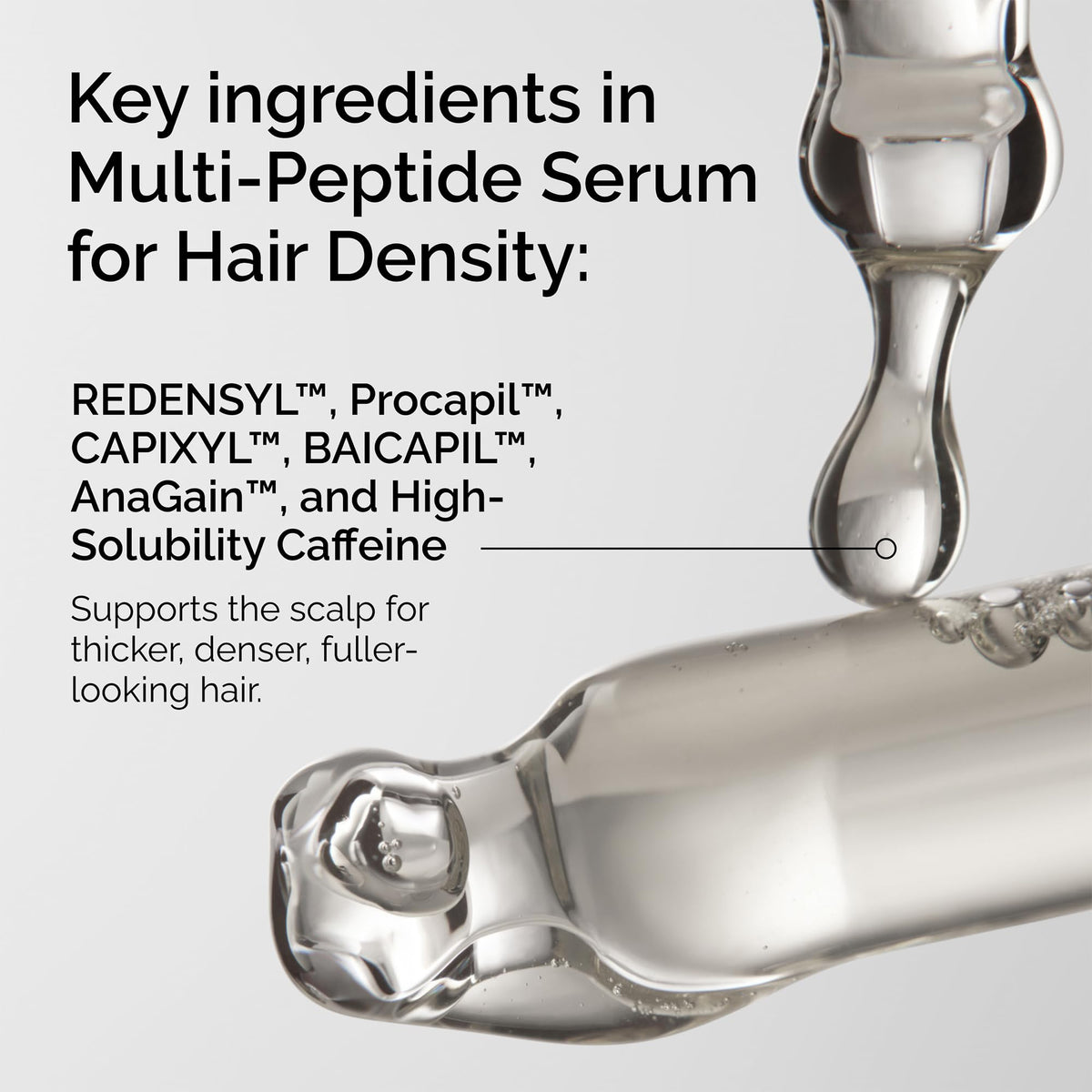The Ordinary Multi-Peptide Serum for Hair Density - Promotes Thicker, Fuller Hair | 60 ml