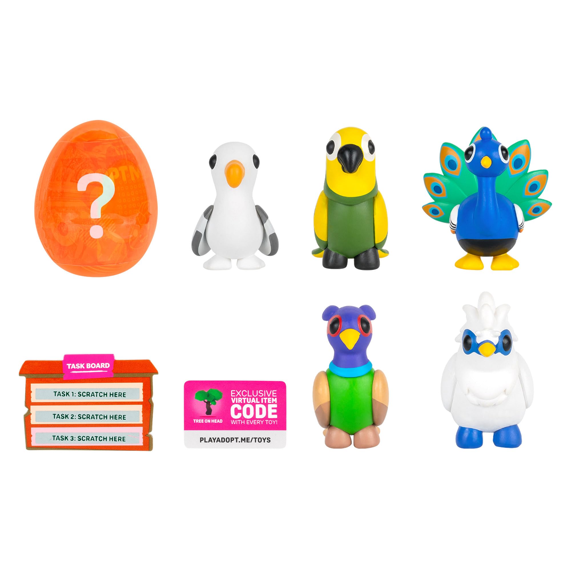 Adopt Me! Pets Multipack Feathered Friends - Hidden Mystery Pet - 6-Pack Collectible Set 4