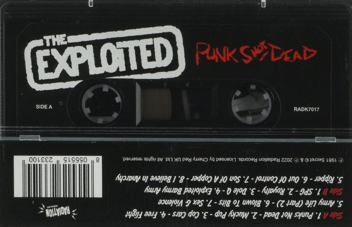 The Exploited - Punks Not Dead [Cassette]