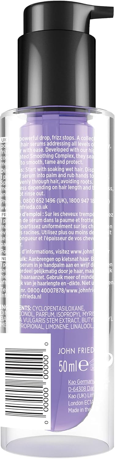 John Frieda Frizz-Ease Extra Strength 6 Effects Serum (50 ml) 2