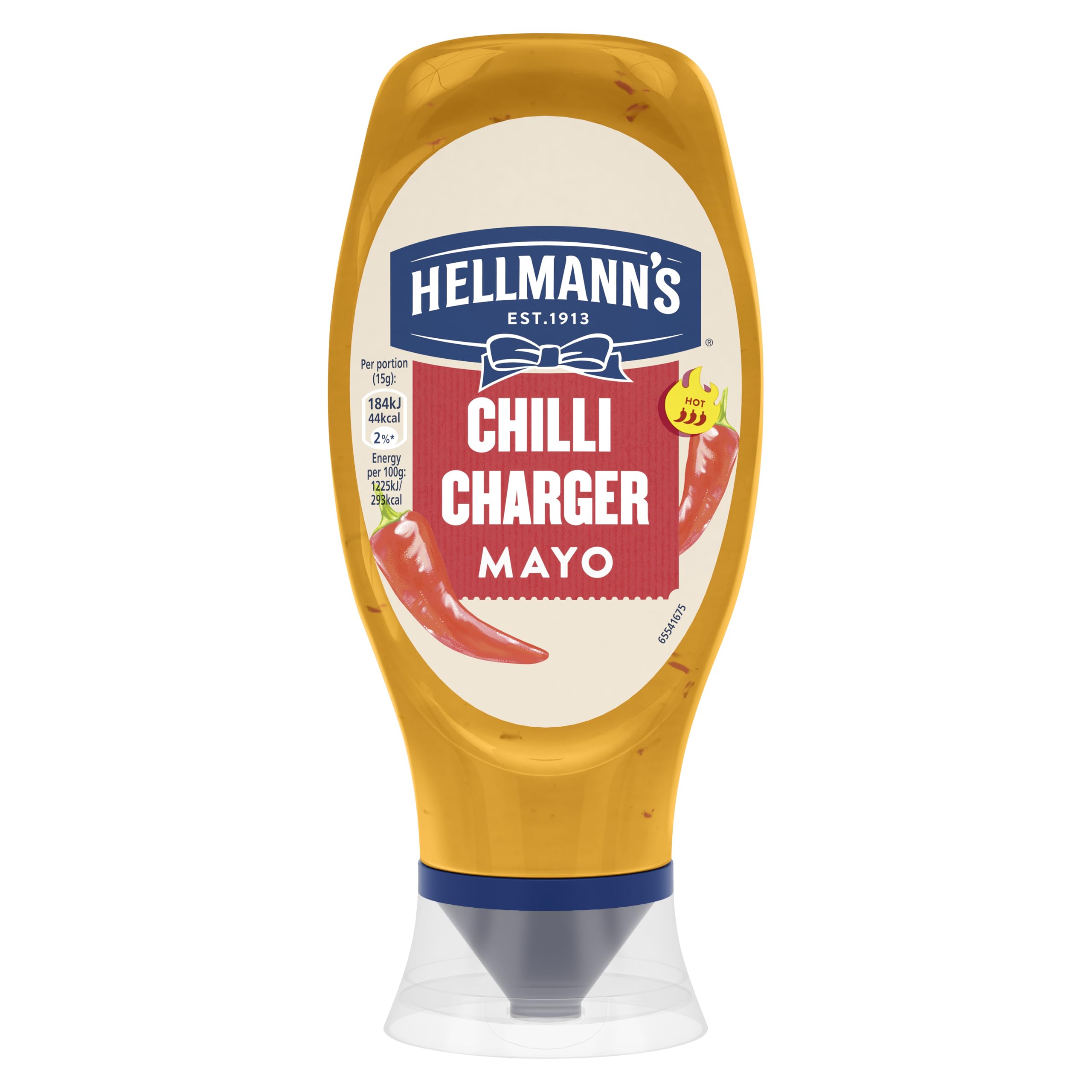 Hellmann's Chilli Charger Mayonnaise - Creamy & Fiery Kick | 430ml Bottle 1