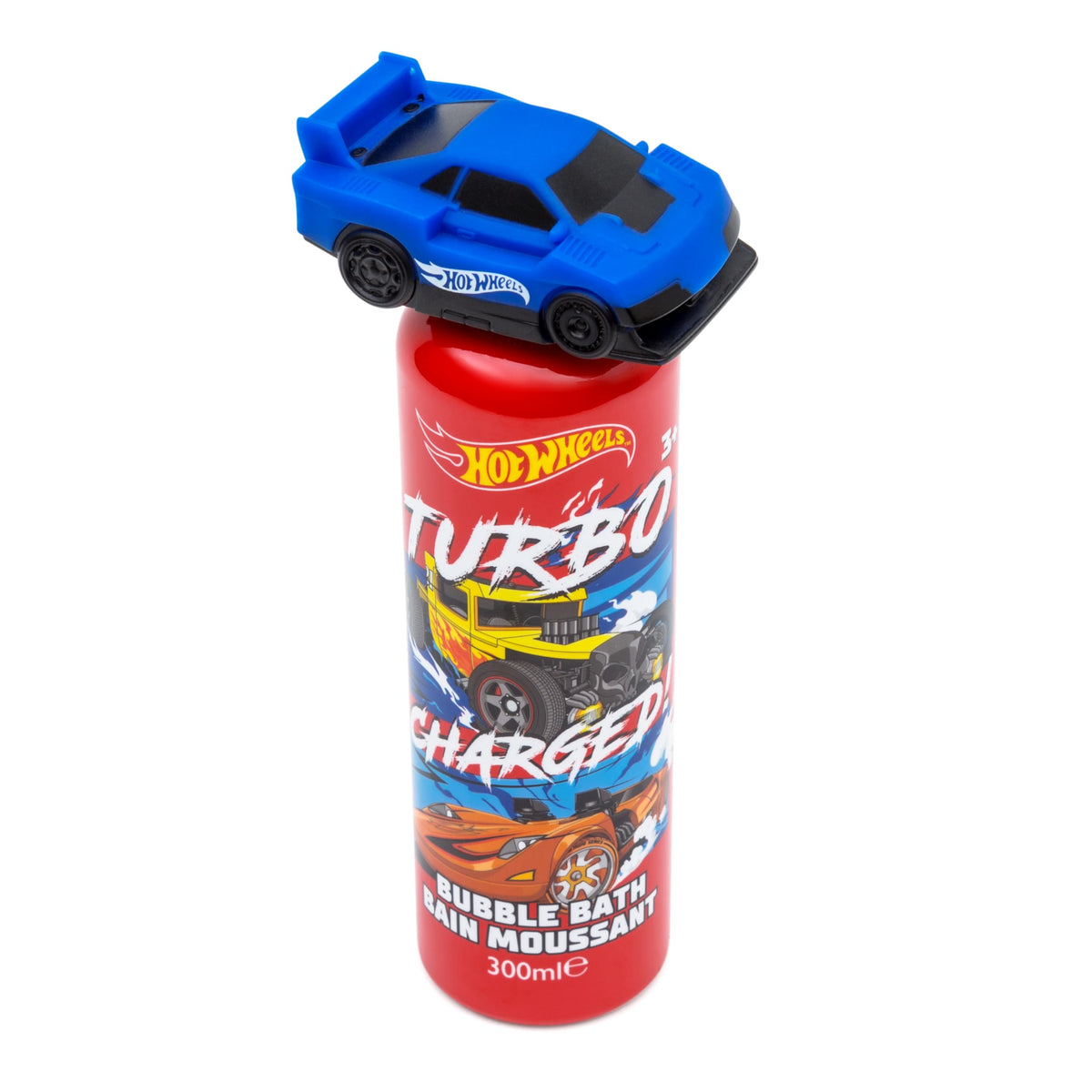 Hot Wheels Bubble Bath with Toy Car Topper - Melon Scent, 300ml 3