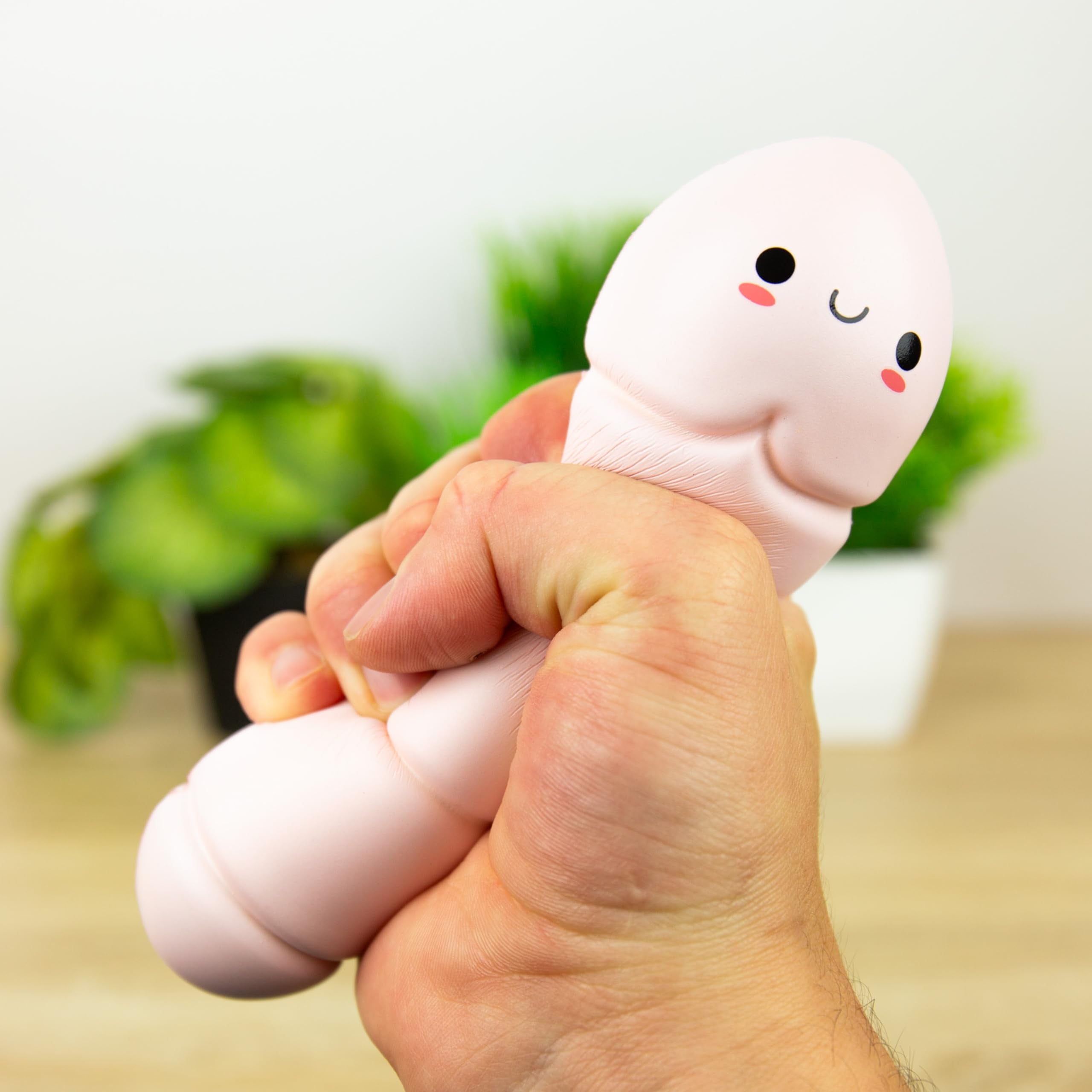 Worry Worm Stress Reliever – Squishy Willy Worm-Shaped Fidget Toy for Kids & Adults 12