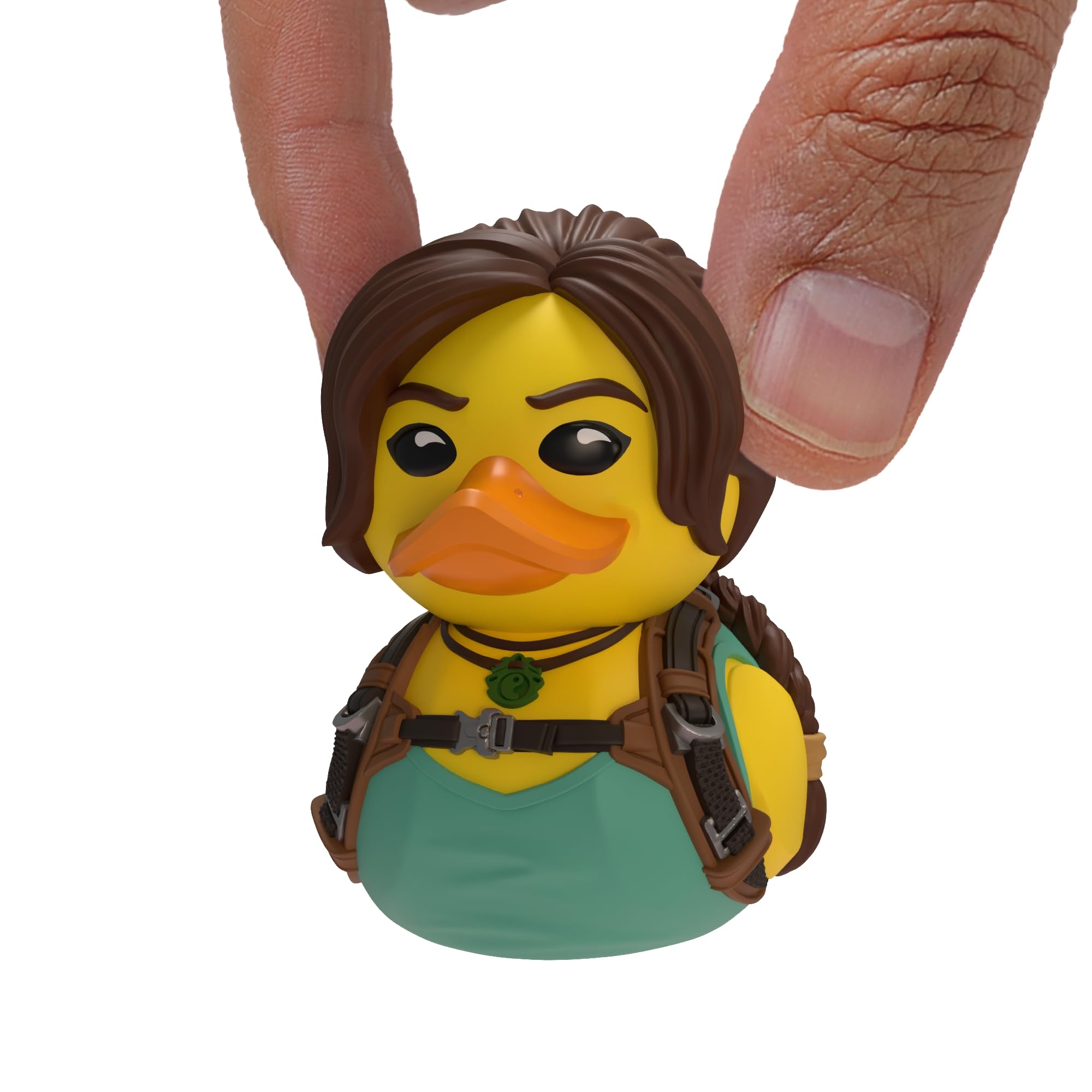 TUBBZ Tomb Raider 30th Anniversary Lara Croft Mini Cosplay Rubber Duck Figure | 5 cm 1