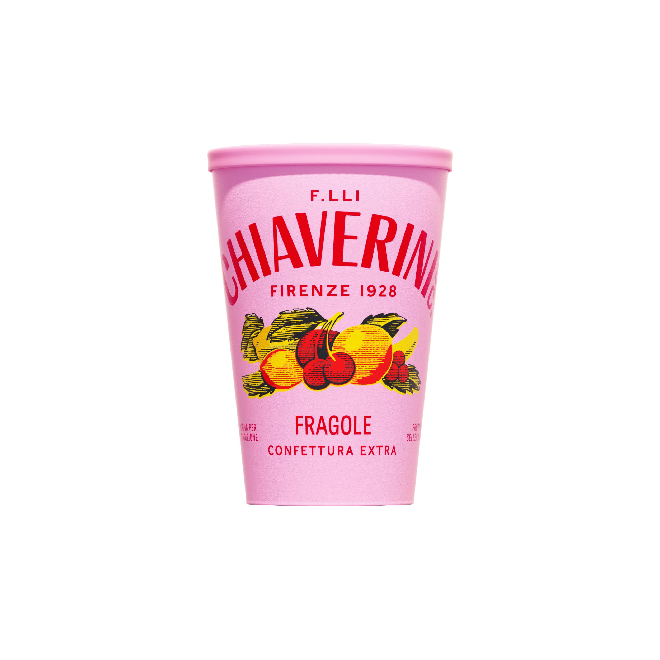 Chiaverini Strawberry Extra Jam - 400g Jar | Made in Italy 1