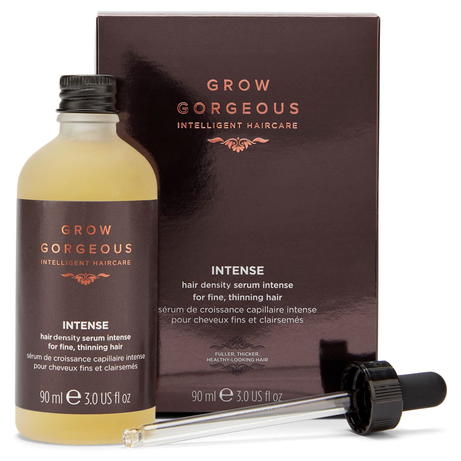Grow Gorgeous Hair Density Serum - Stimulates Roots for Thicker, Denser Hair | 90ml