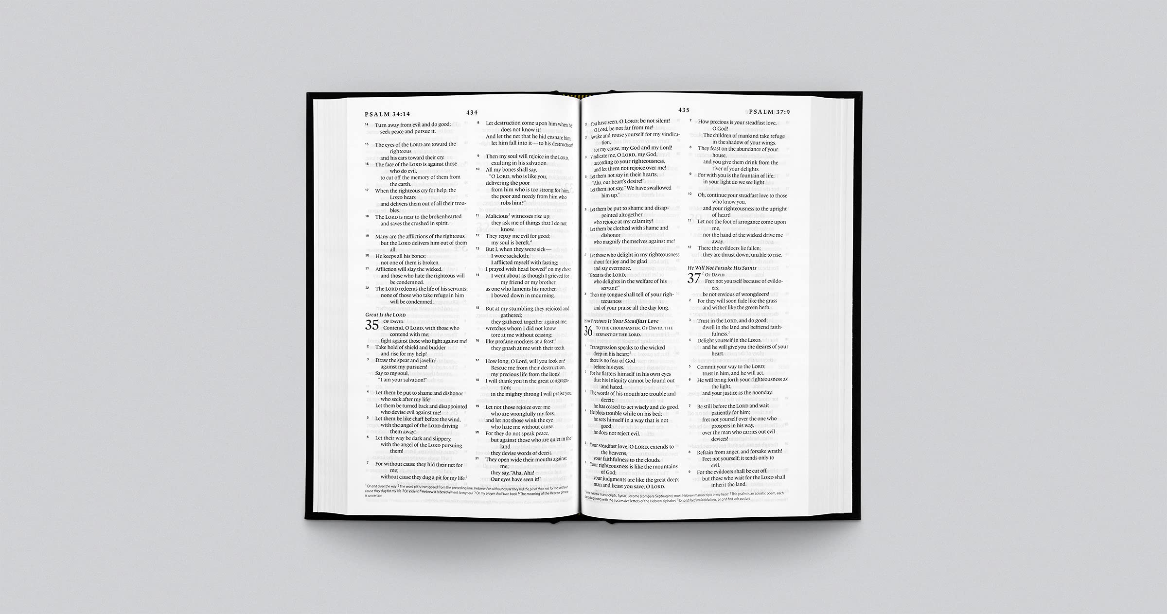 Crossway ESV Church Bible - Hardcover Black | Smyth-Sewn Binding | 1008 Pages 5