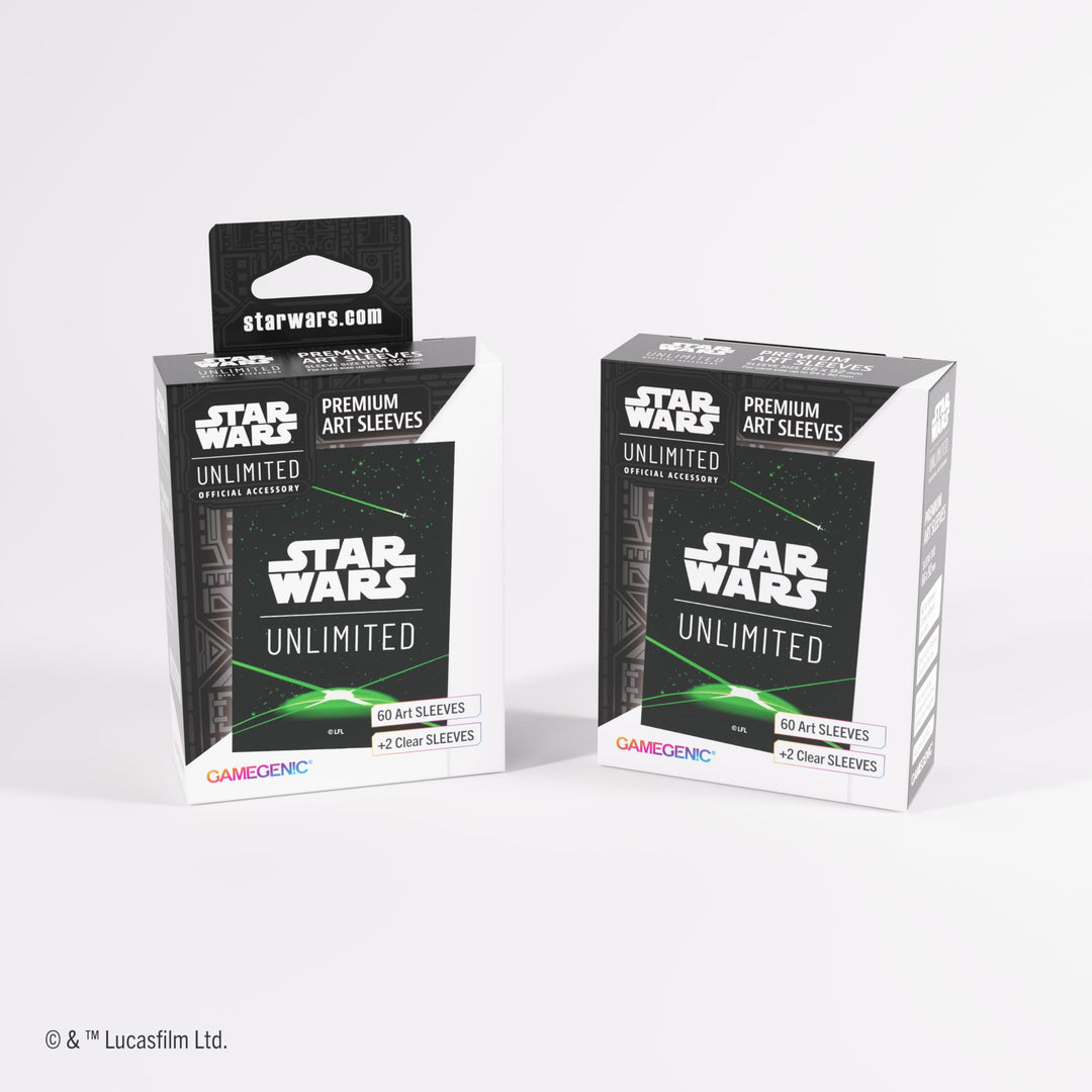 Gamegenic Star Wars: Unlimited Premium Art Sleeves - Green Back