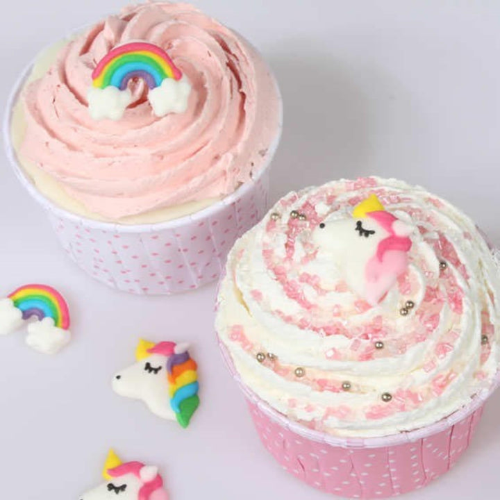 Culpitt - Rainbows & Unicorns Sugar Piping Edible Cake Toppers