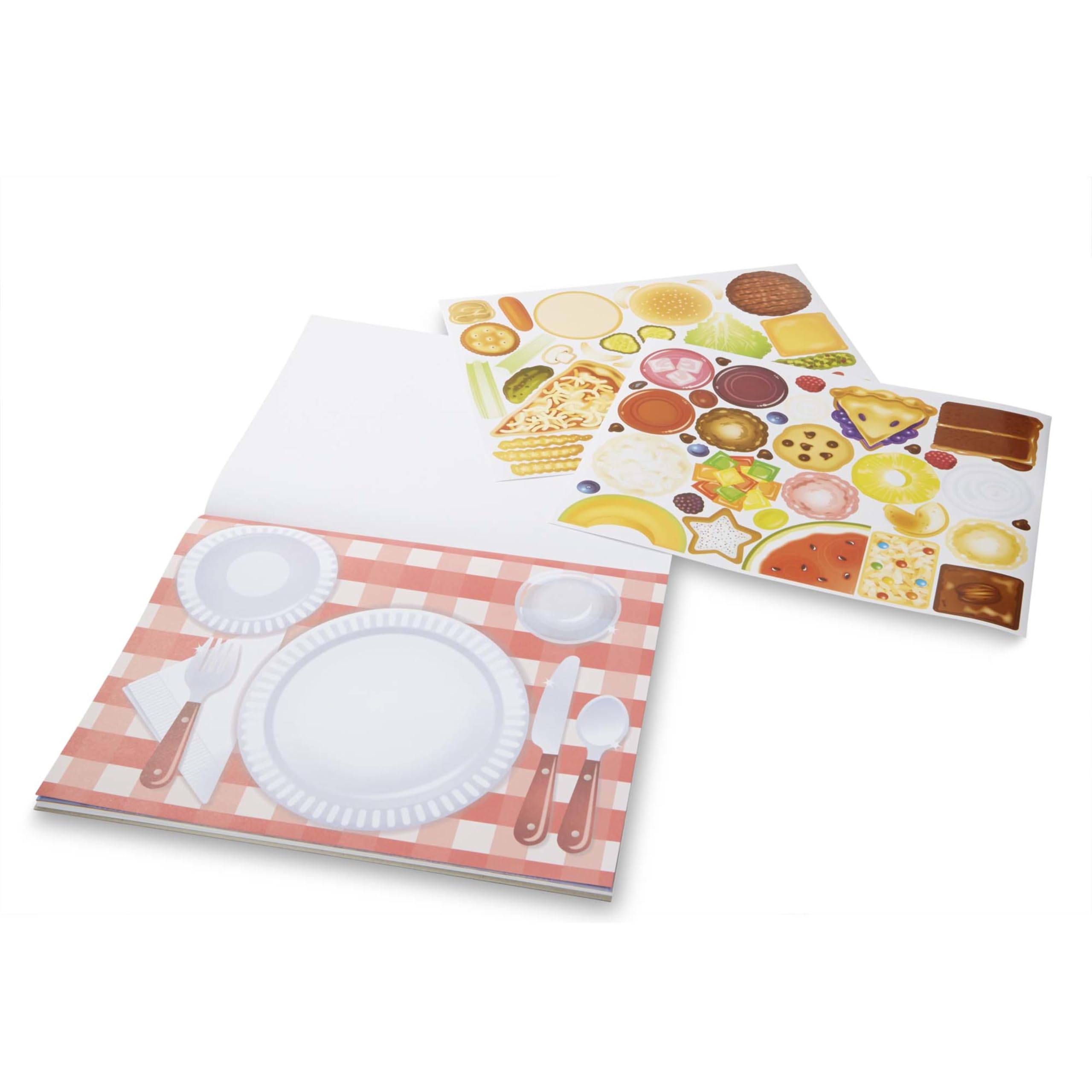 Melissa & Doug Make-a-Meal Sticker Pad - Educational Activity Set for Ages 3+ 9