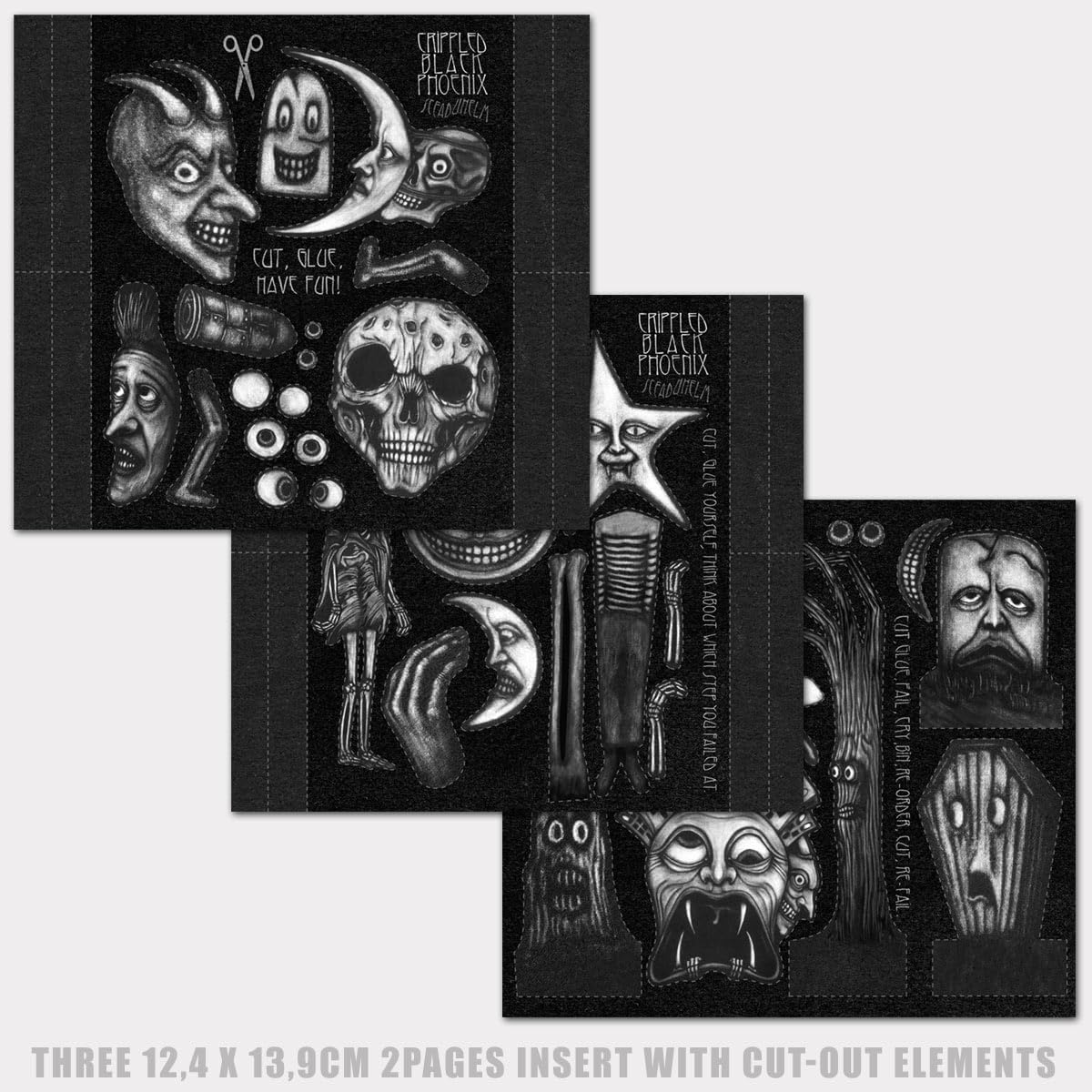 CRIPPLED BLACK PHOENIX - SCEADUHELM + HORRIFIC HONORIFICS NUMBER TWO POINT FIVE (2.5) [CD] 7
