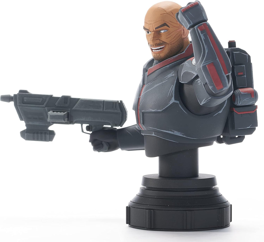 Gentle Giant Star Wars The Clone Wars - Wrecker 1/7 Scale Mini-Bust (MAR219096)