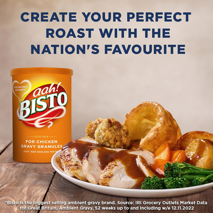 Bisto - Flavoursome & Delicious Chicken Gravy Granules 190g
