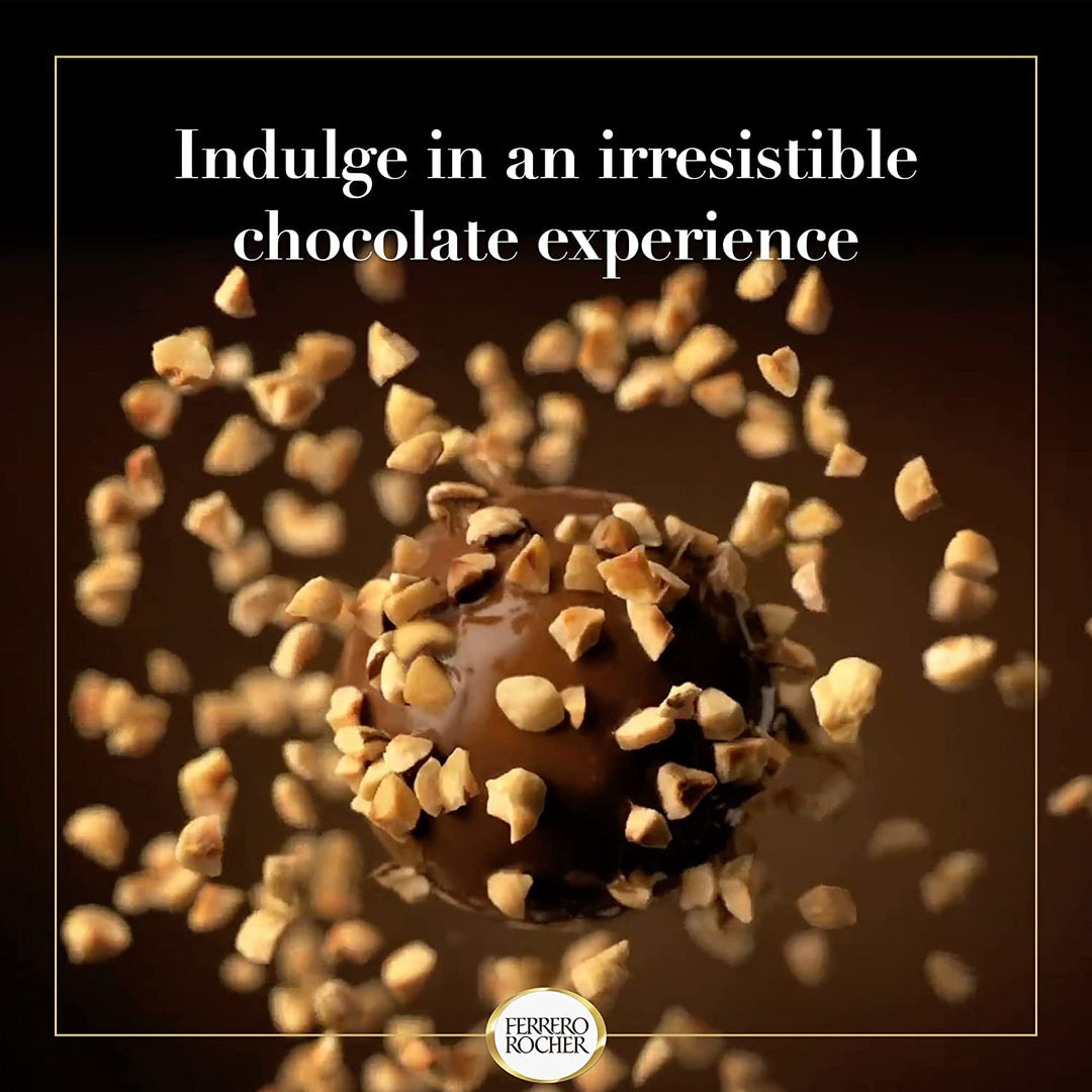 Ferrero Rocher Pralines Chocolate Gift Box - 225g Festive Hazelnut Treat