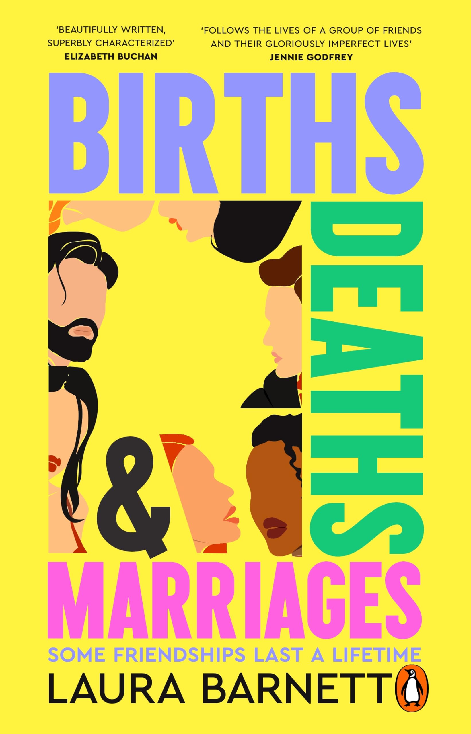 Penguin Births, Deaths and Marriages by Laura Barnett | Paperback