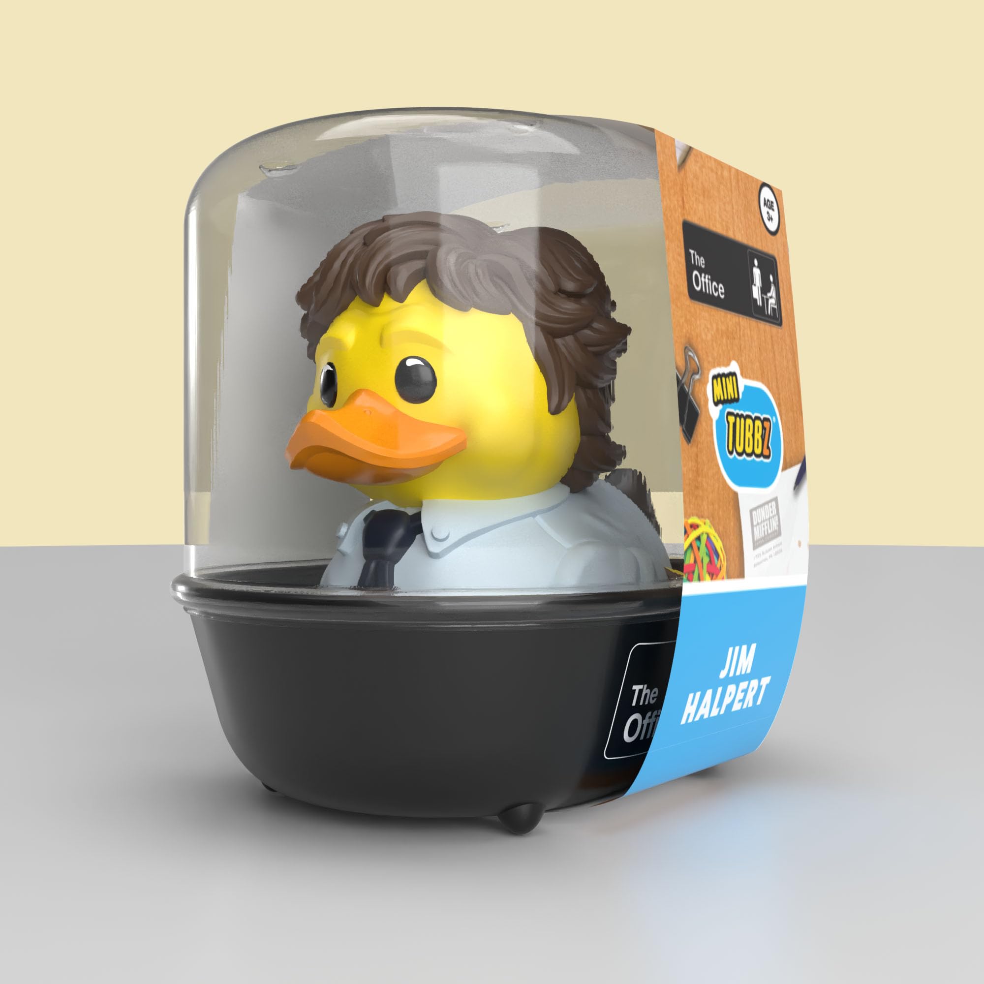 TUBBZ Mini: The Office - Jim Halpert Cosplaying Rubber Duck Vinyl Figure 6