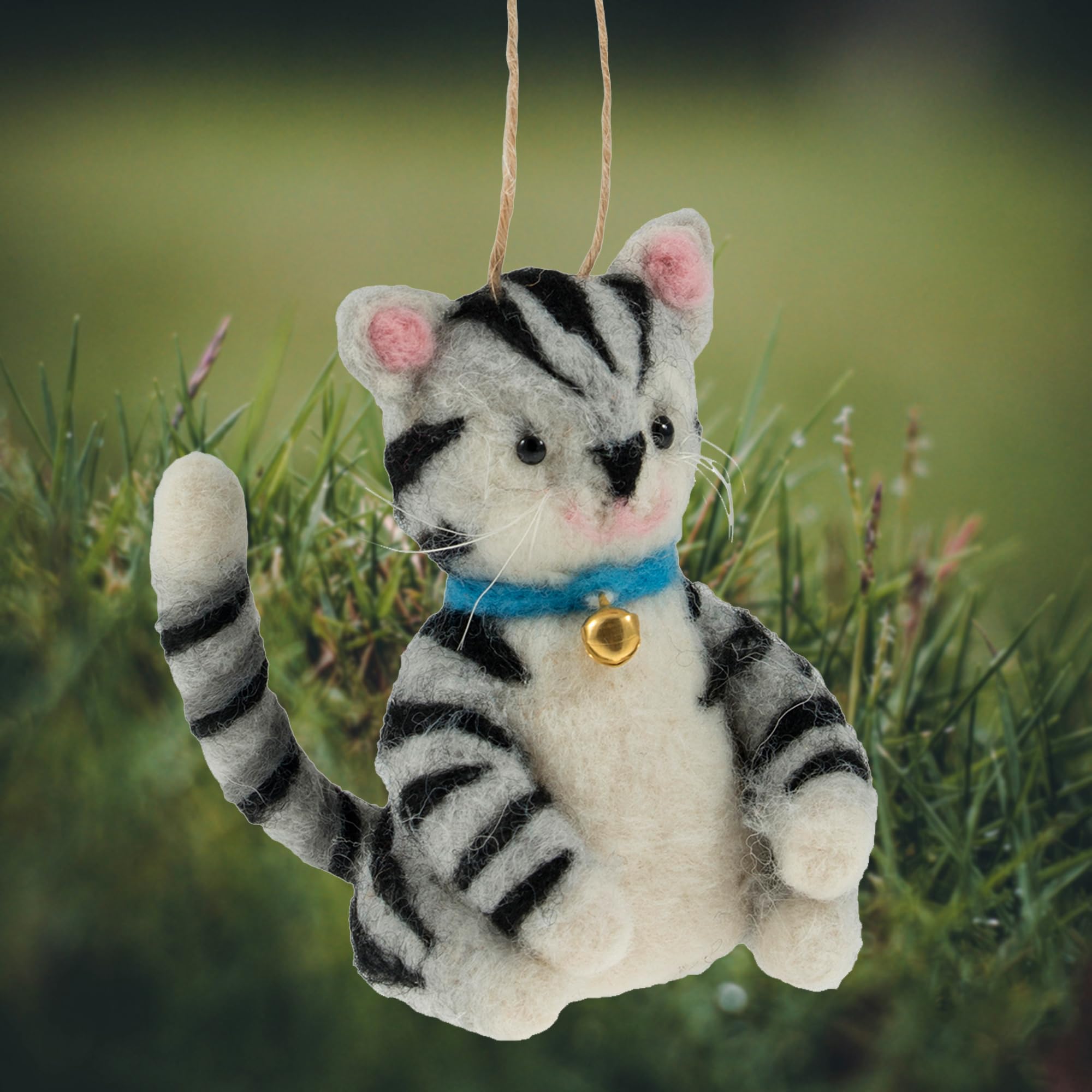 Trimits Needle Felting Craft Kit - Cat Design for Beginners