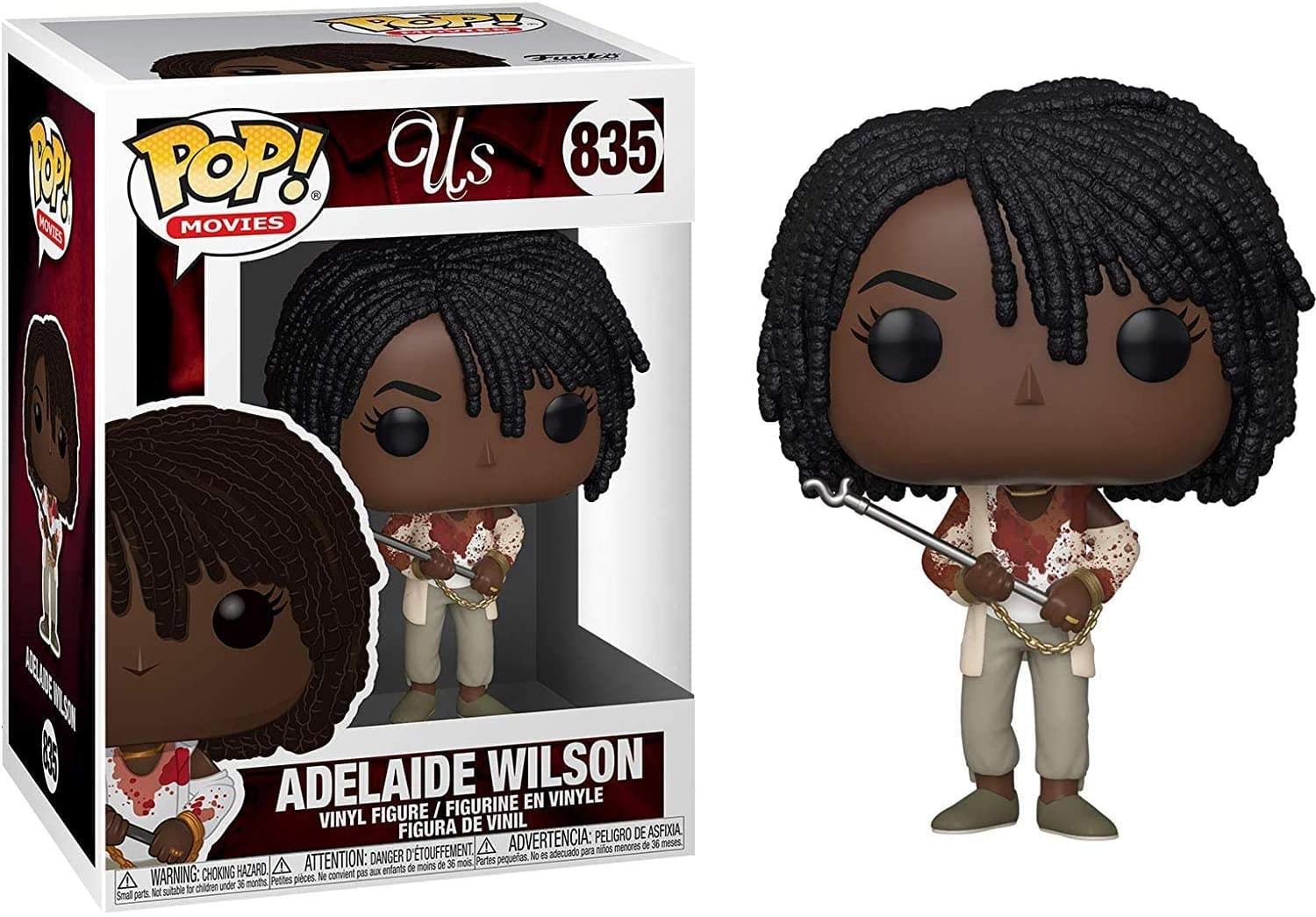Films Us Adelaide Wilson w/Chaines &amp; Fire Poker Funko 44311 Pop! Vinyle 3