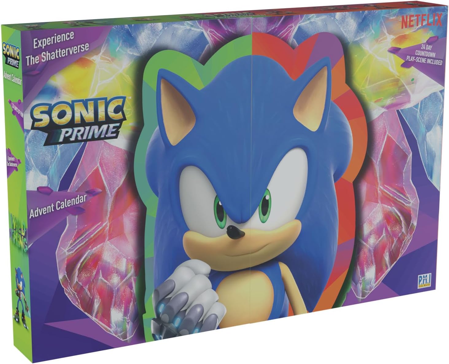 Bandai Sonic Prime Advent Calendar - 24 Surprise Toys & Collectible Figures 1