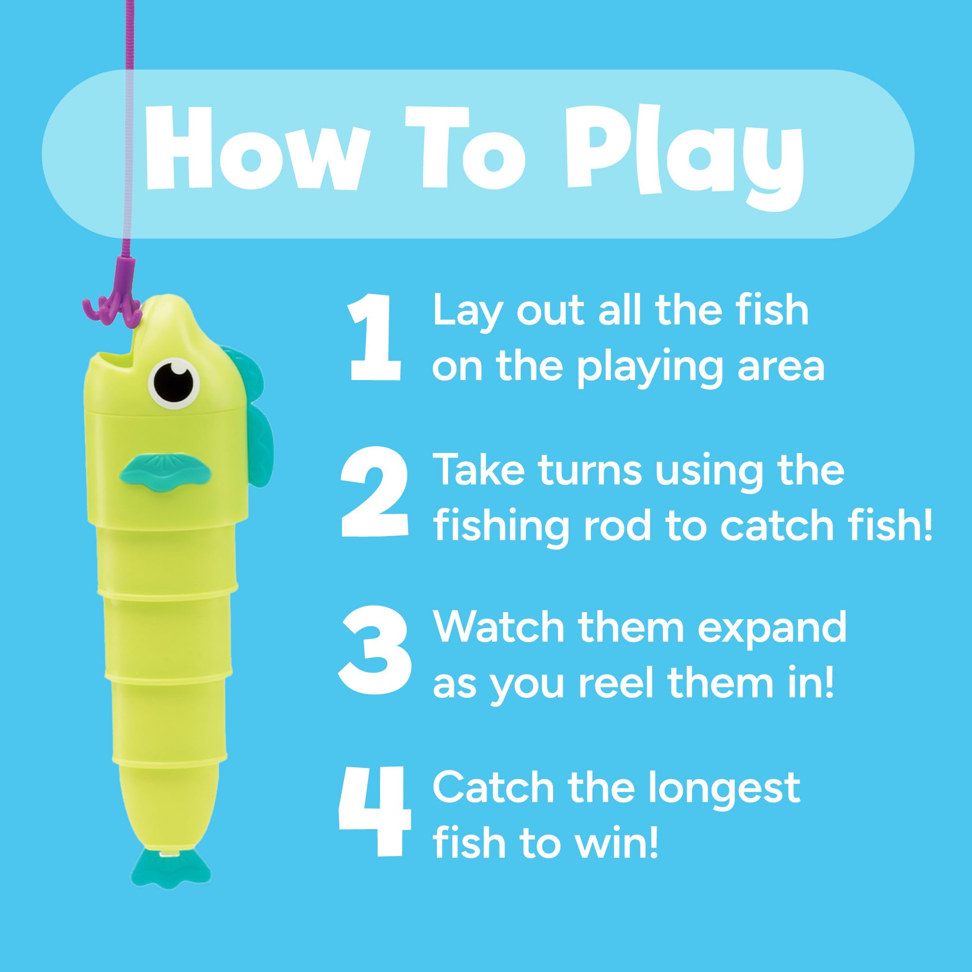 Educational Insights Reel Big Catch Game - Learn Measurement | Ages 3+ | 2-3 Players 3