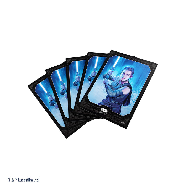 Gamegenic Star Wars Unlimited Rey Art Sleeves (60 Sleeves + 1 Clear Sleeve)