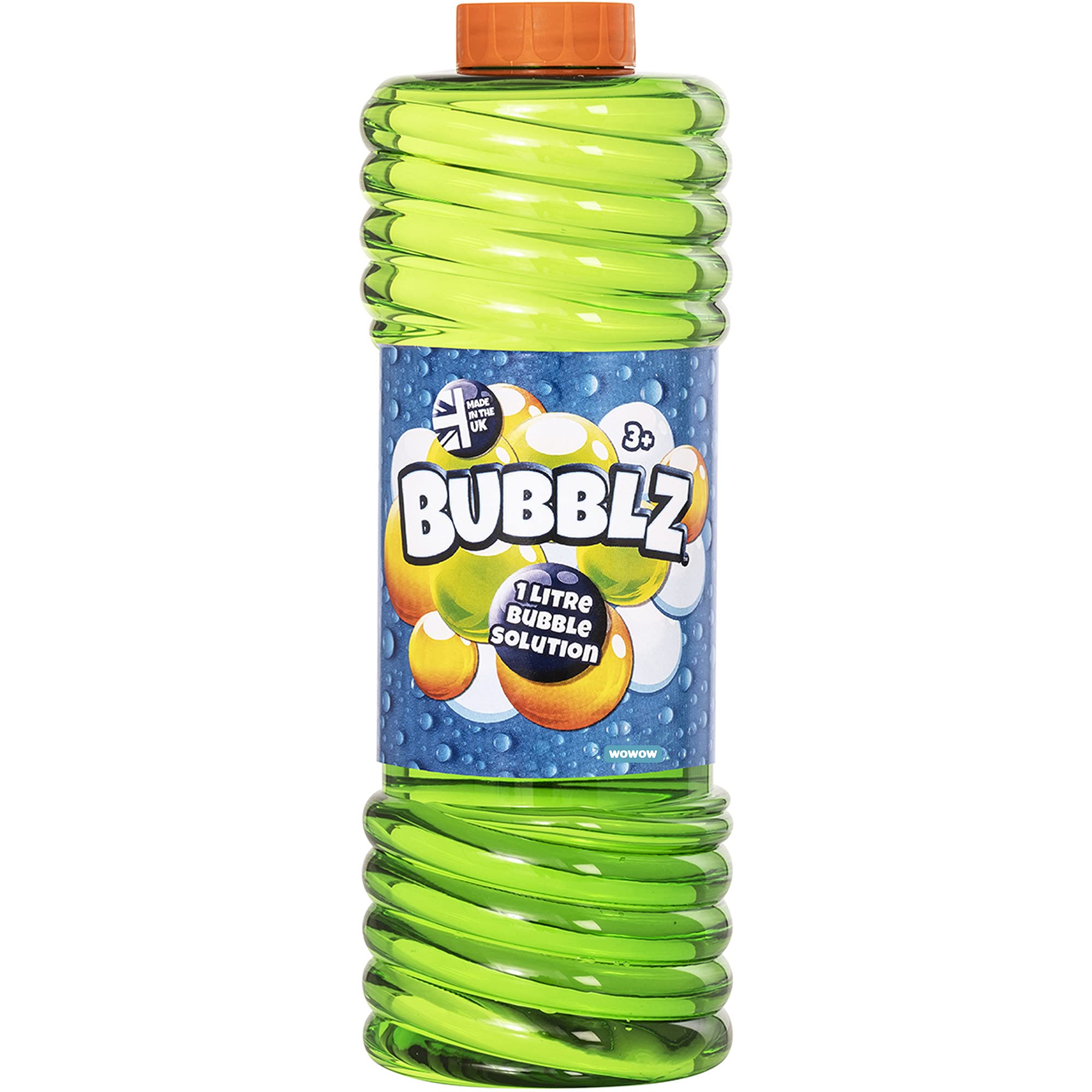 Bubblz 1 Litre Bubble Solution Refill - Universal for Bubble Machines & Guns, Ages 3+ 2