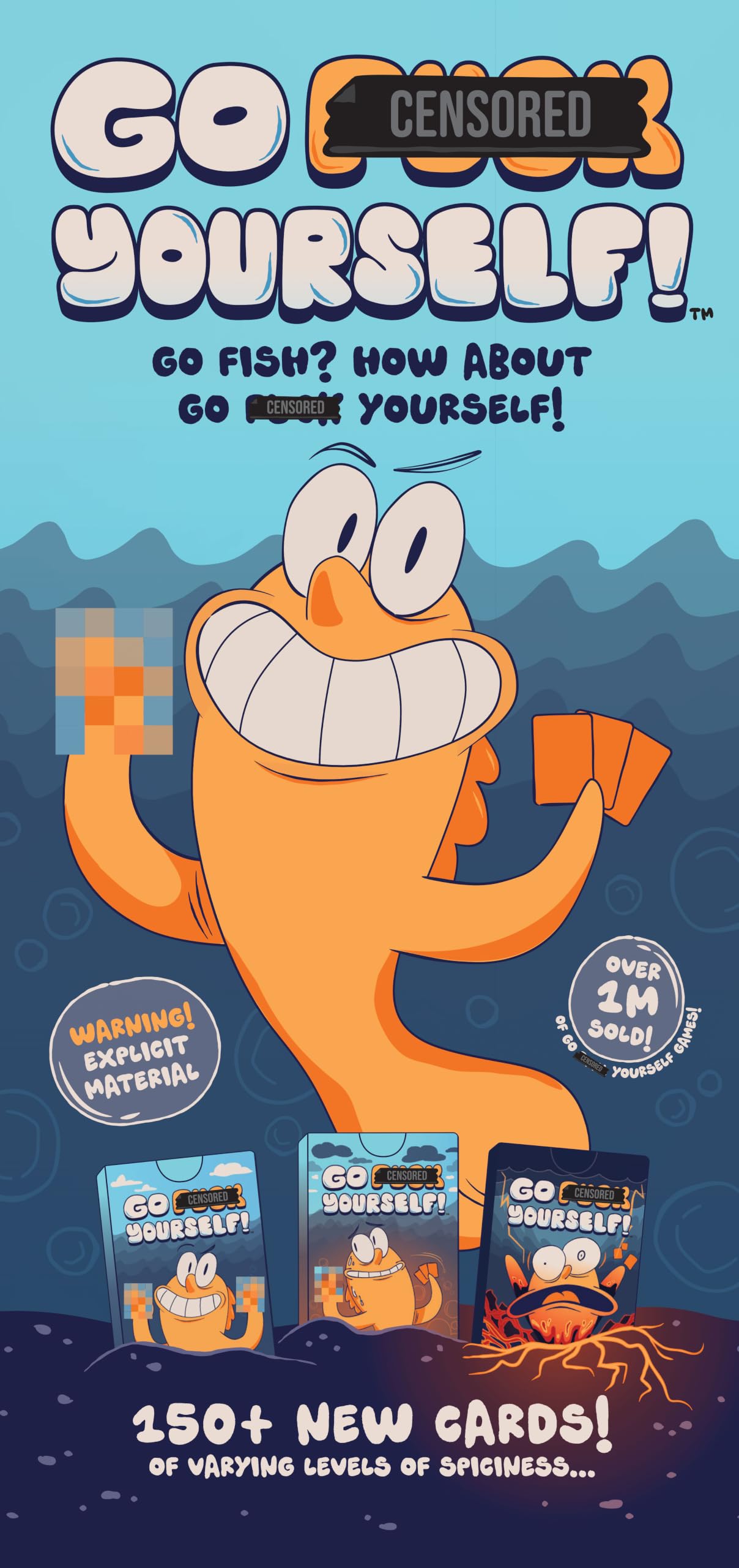 Go Fuck Yourself Adult Card Game - Rude Twist on Go Fish, Hilarious Party Game for Adults 1